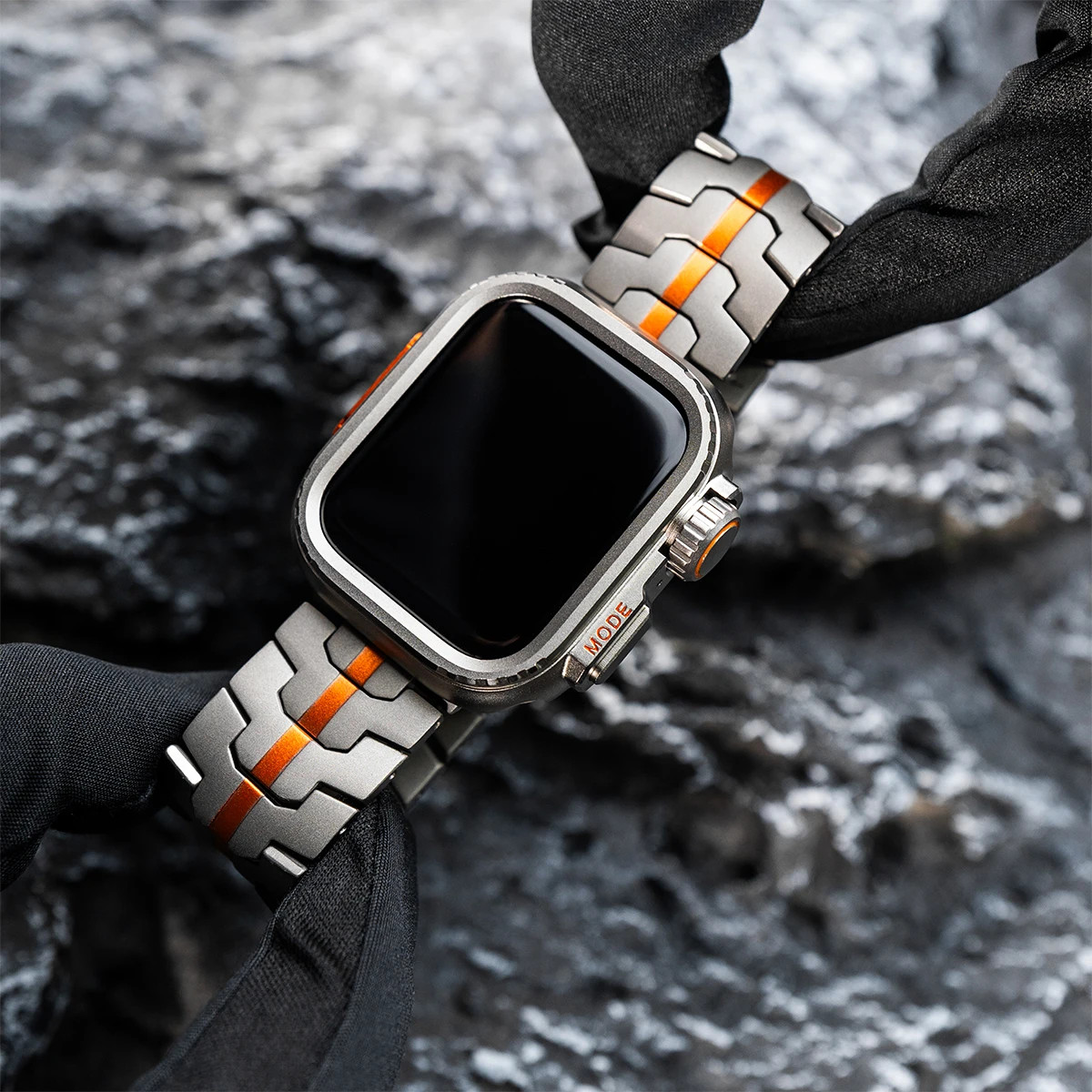 Luxury Titanium Metal Case Band For Apple Watch Ultra 3 49mm 11 10 9 8 7 6 5 SE