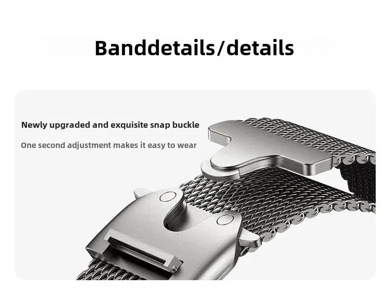 Titanium Metal iWatch Band Strap For Apple Watch Ultra 11 10 9 8 7 6 5 4 SE 3 2
