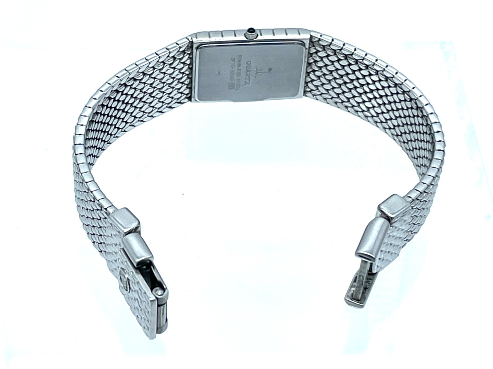 Near MINT Vintage SEIKO Credor Integral Quartz Ladies Watch White Dial 2F70-5341