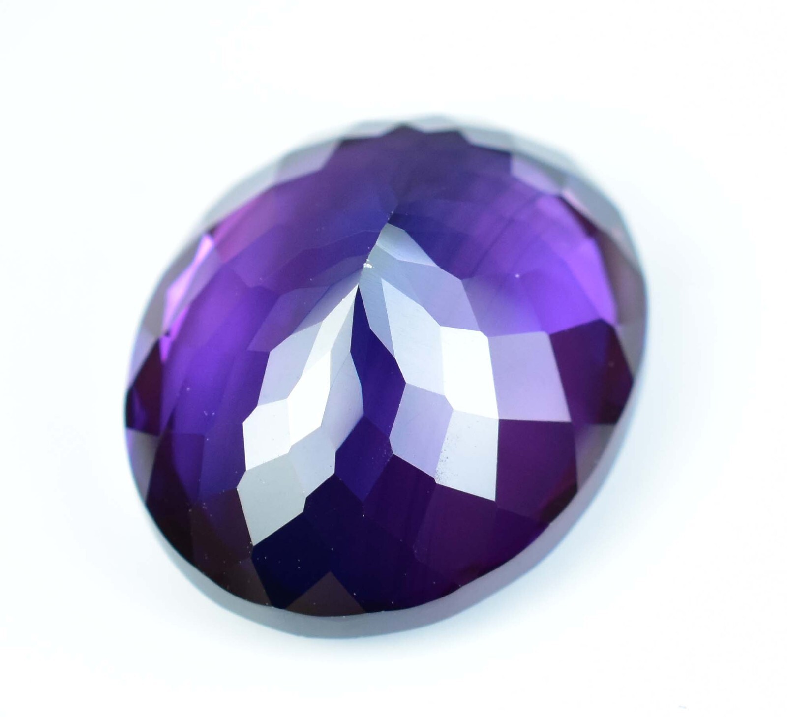 FLAWLESS Natural Purple-Blue Tanzanite 38.20 CT Oval IF Certified Loose Gemstone