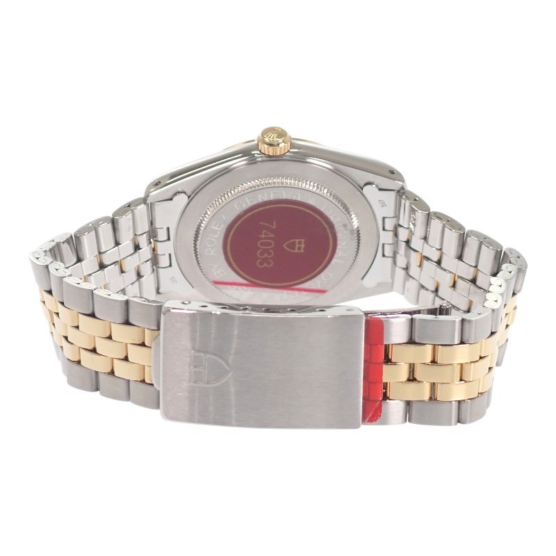 TUDOR Prince Date 74033 Automatic SS/GP Yellow Gold Gold Dial Men’s JDM Watch