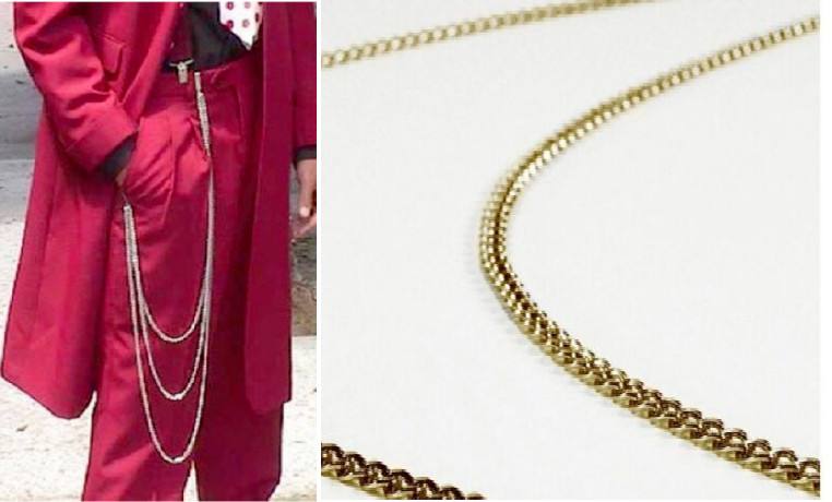 Rare Triple 30″40″48″ Gold Zoot Suit Heavy metal Gangster Chain Retail Quality