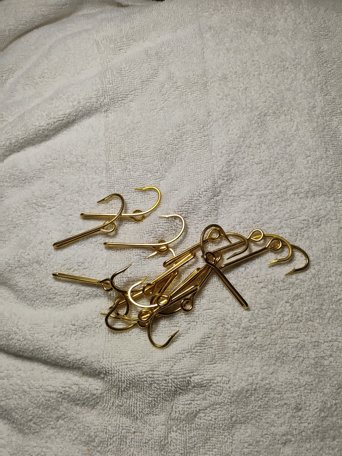 Vintage Modern Goldtone Fishing Hook Tie Bar Clip Fisherman’s Tie Bar Clip Jewlr