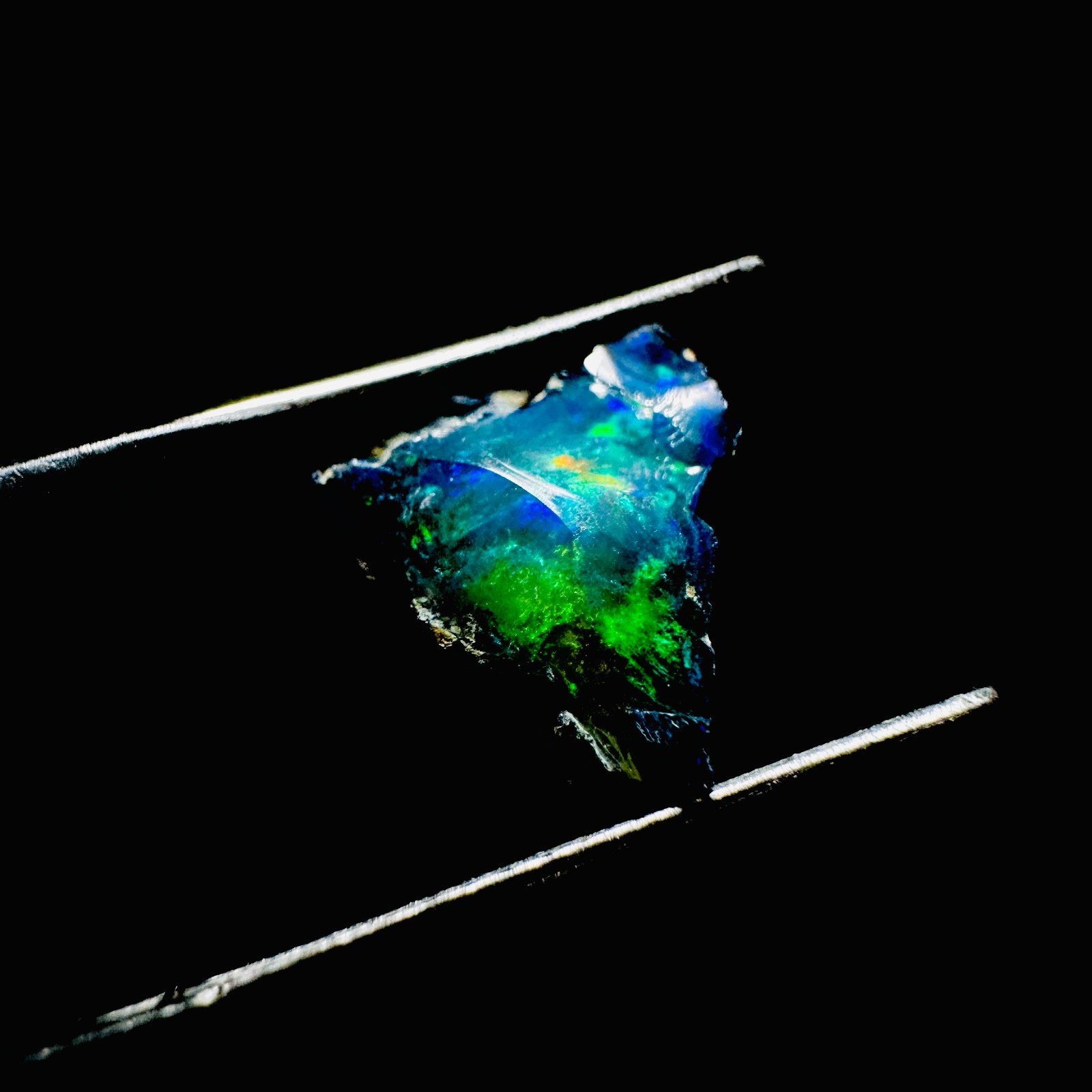 Natural Ethiopian Black Opal Rough Gemstone Loose Lapidary Uncut Rough 3.75 CTS