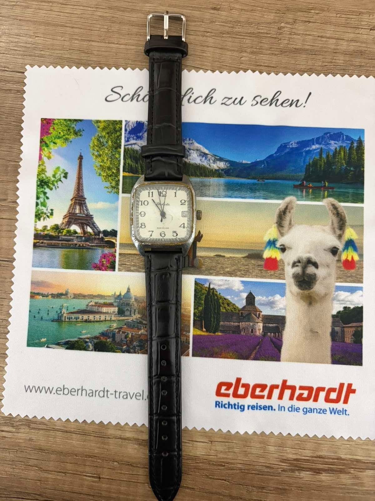 Share Vintage Raketa TV Case Manual Wind Watch USSR Soviet Mechanical 2614.H – R