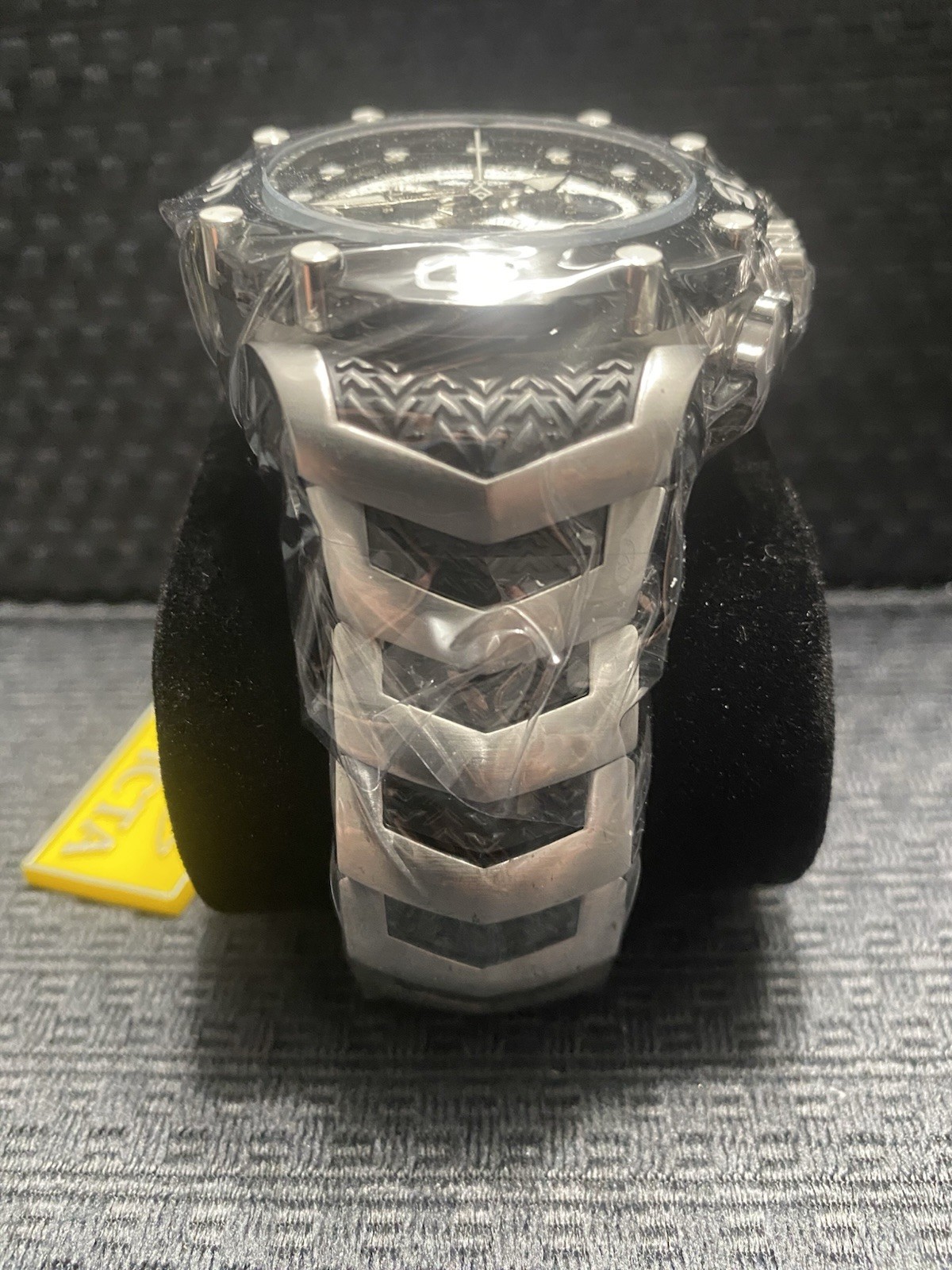 Invicta 48.5mm Subaqua Noma Vlll Swiss Quartz, Black Mop Dial Watch, Model#47291