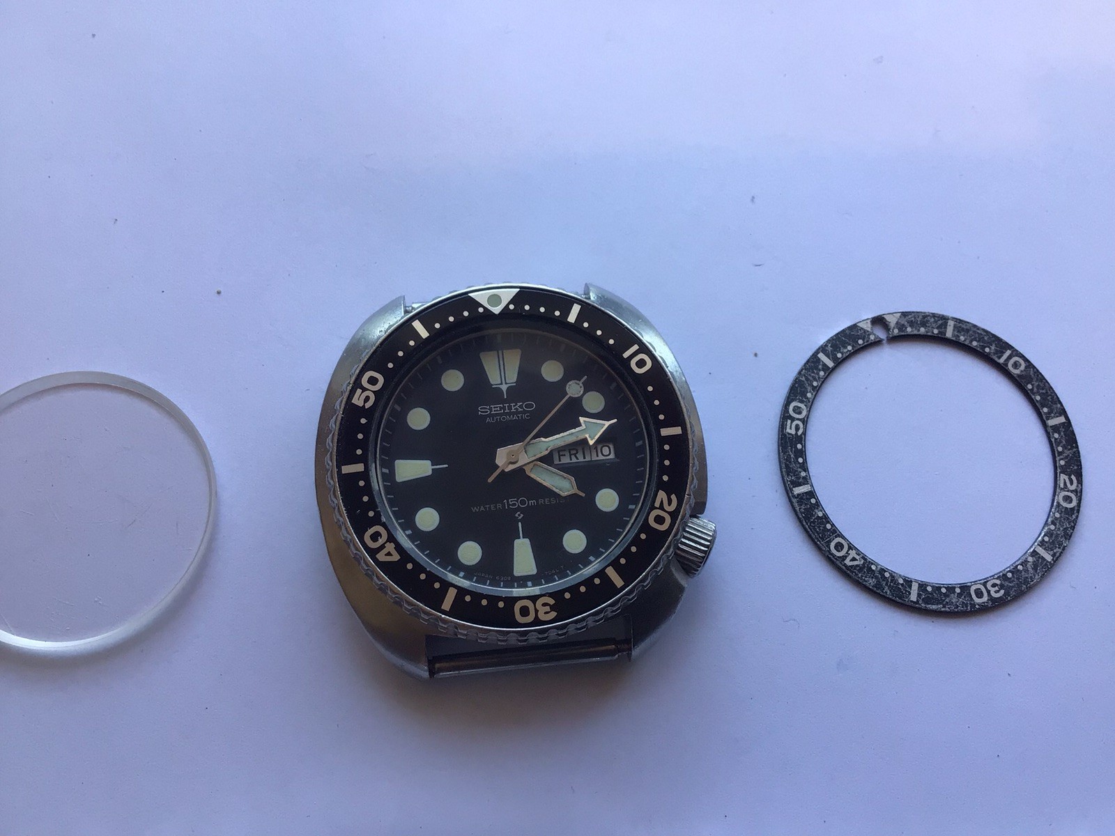 Seiko 6309-7040 Turtle Diver Men’s Automatic Wristwatch Steel Suwa dial 1977