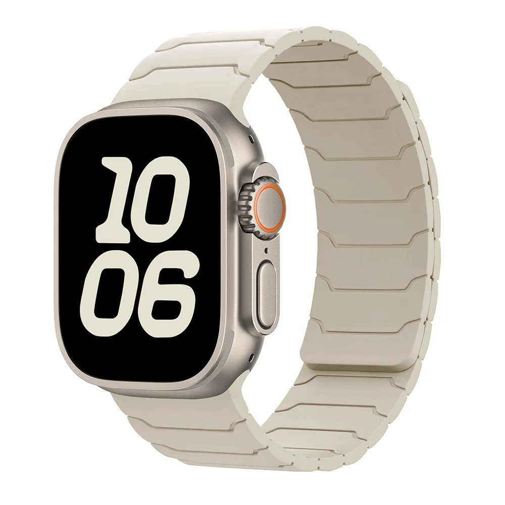 Magnetic Strap For iWatch Ultra 2 Series 10 9 8 7 SE 6 5 Silicone iWatch Band