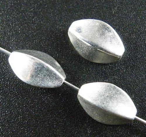 150pcs Tibetan Silver Geometric polyhedral Spacer Beads 12x9x5.5mm 11223