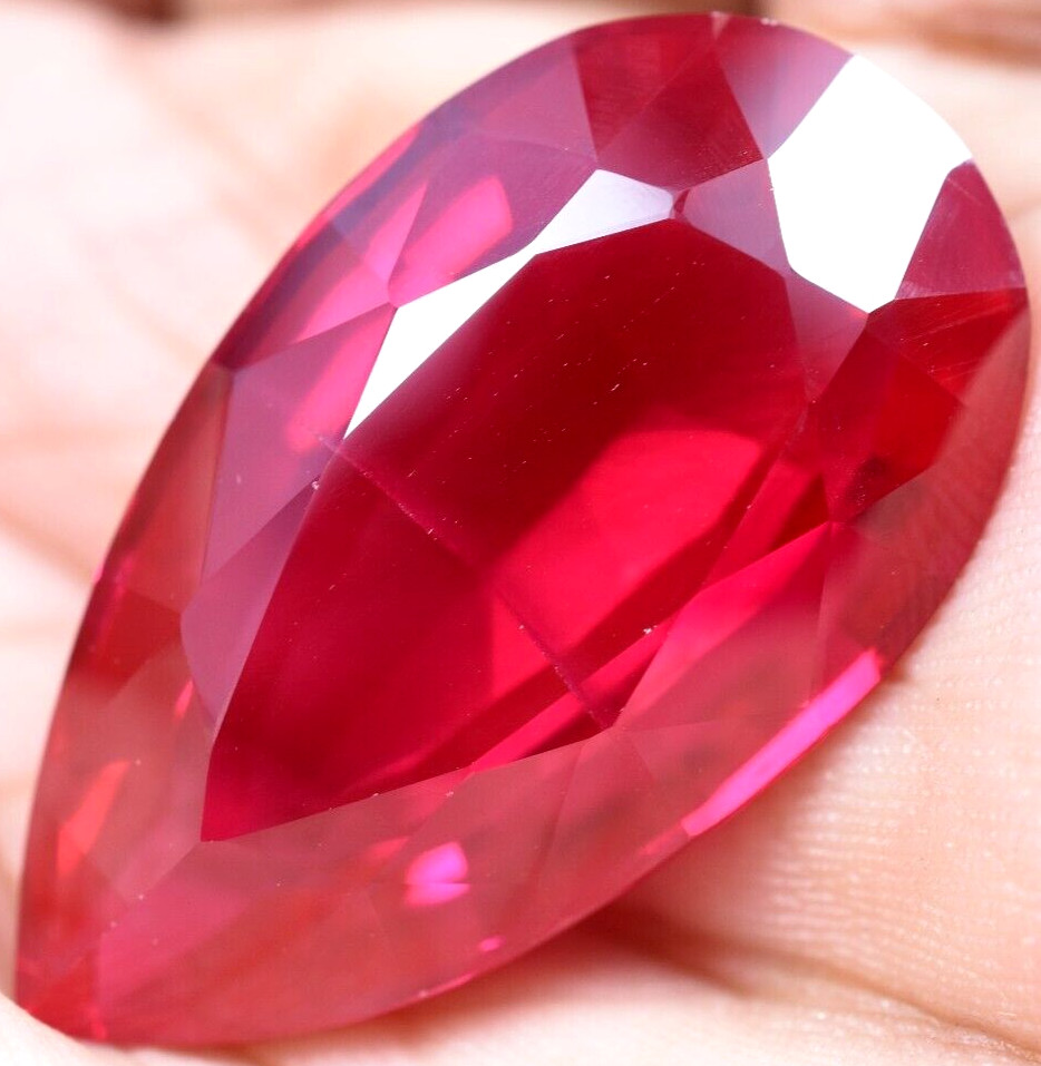 Natural 63.30 Ct Mogok Pink Huge Ruby Sparkling GGL Certified Treated Gemstone