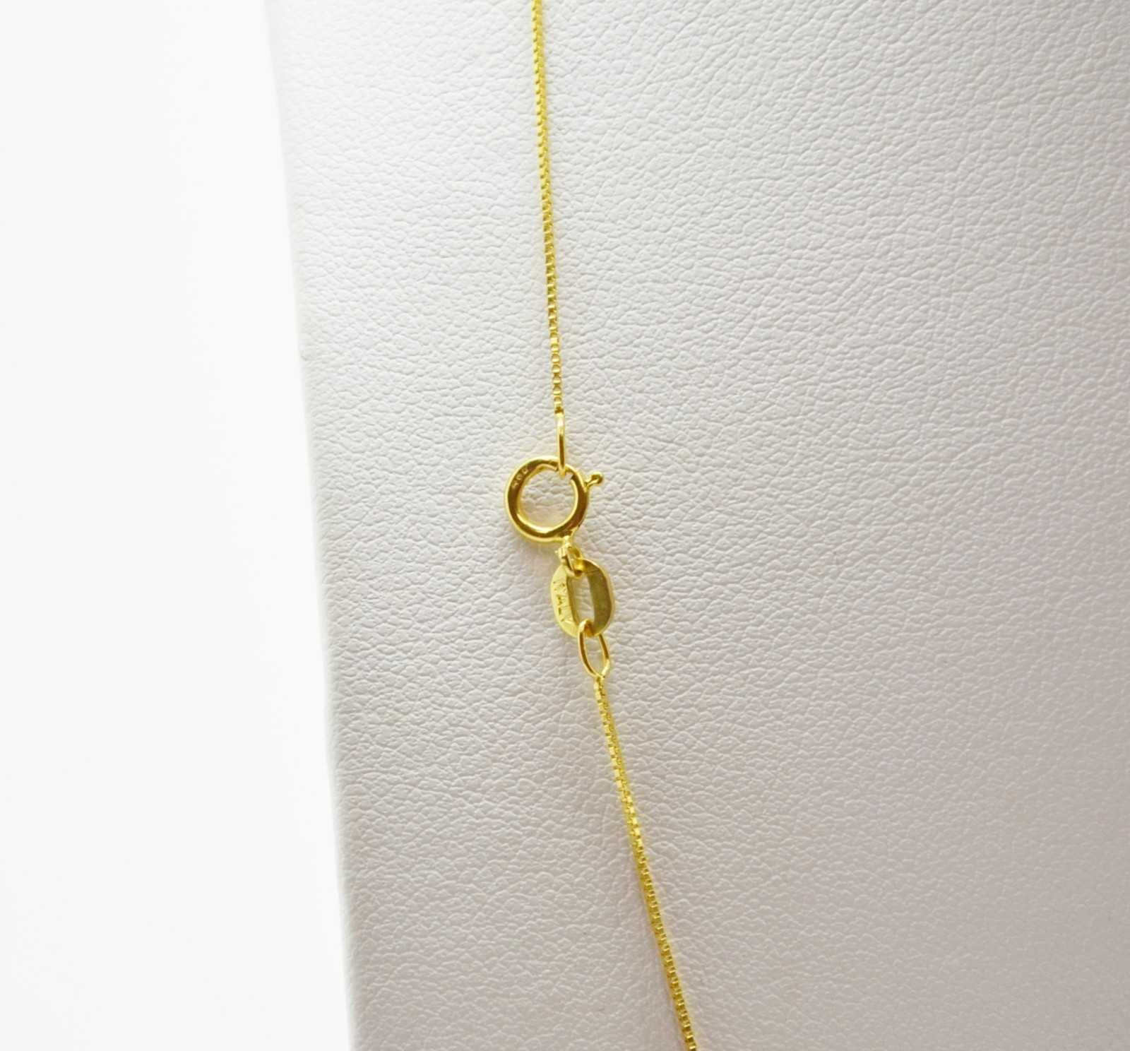 14K Yellow Gold Box Chain Necklace 18.0″ #GOLD-4125
