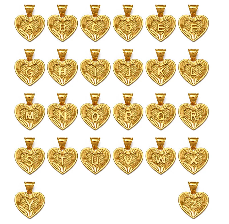 Initial Heart Necklace
