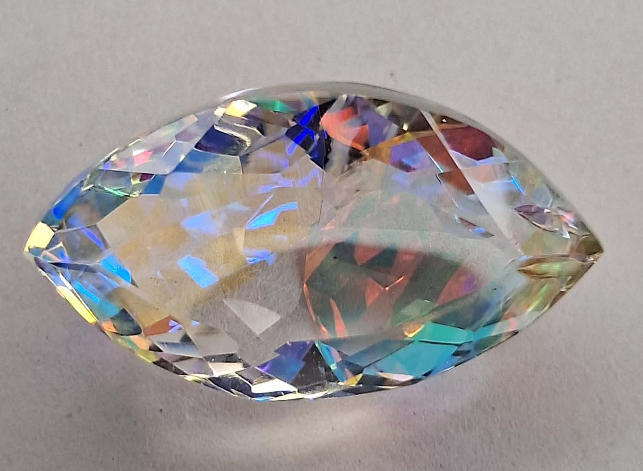 Marquise Cut Mystic Topaz 16-18 Ct Multicolour CERTIFIED Loose Gemstone RK912