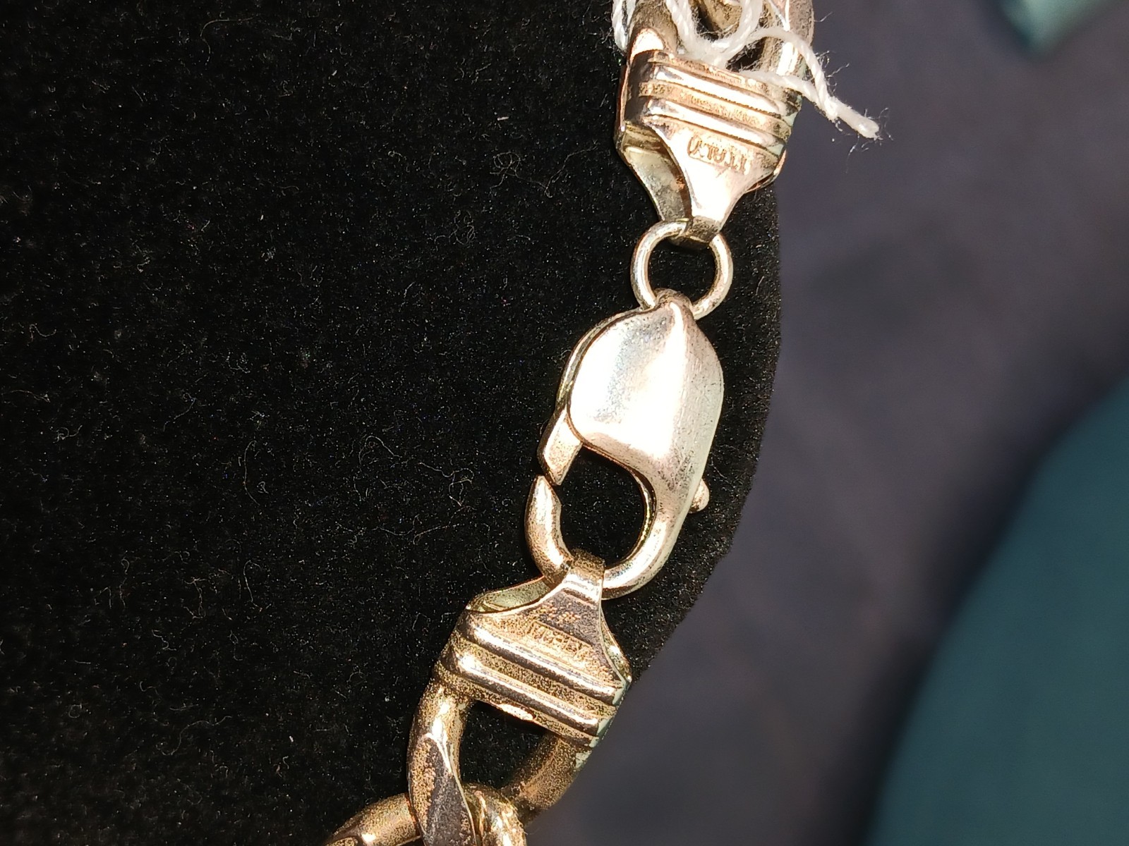Sterling Silver 110 gram 3+1 Figaro / Cuban Link .925 Silver Italy 10.8MM