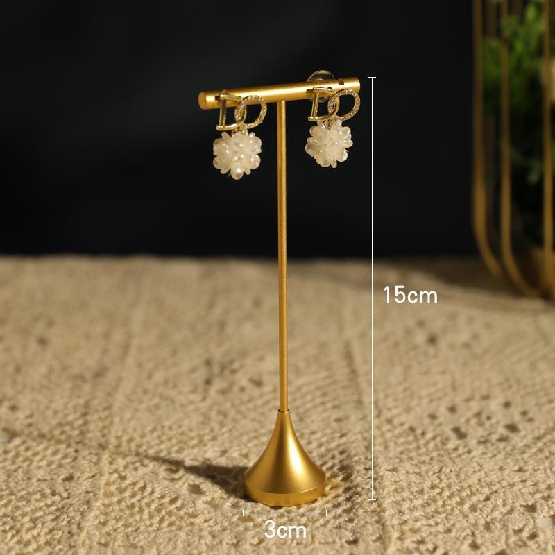 Retro Jewelry Display Stand Picture Frame Earring Necklace Holder Showcase Rack