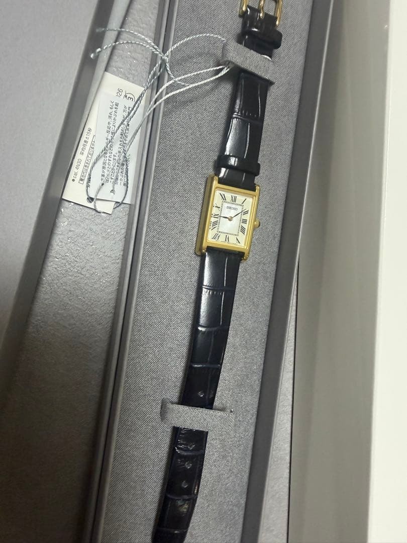 SEIKO Selection SSEH026 watch Leather Quartz nano universe Special Edition