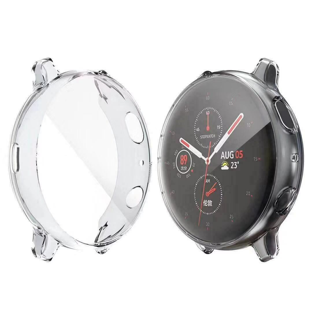 For Samsung Galaxy Watch Active 2 40/44mm Full Screen Protector Watch Case Cover