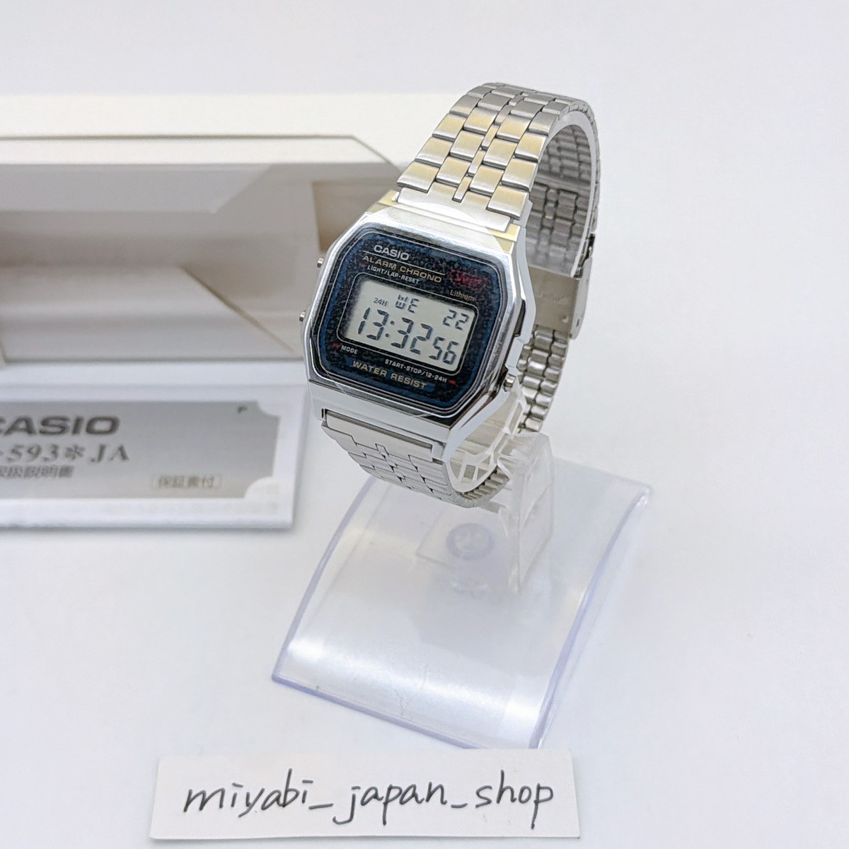 CASIO Vintage Design A159WA-N1JH Made in Japan 7 Years Battery Life NEW