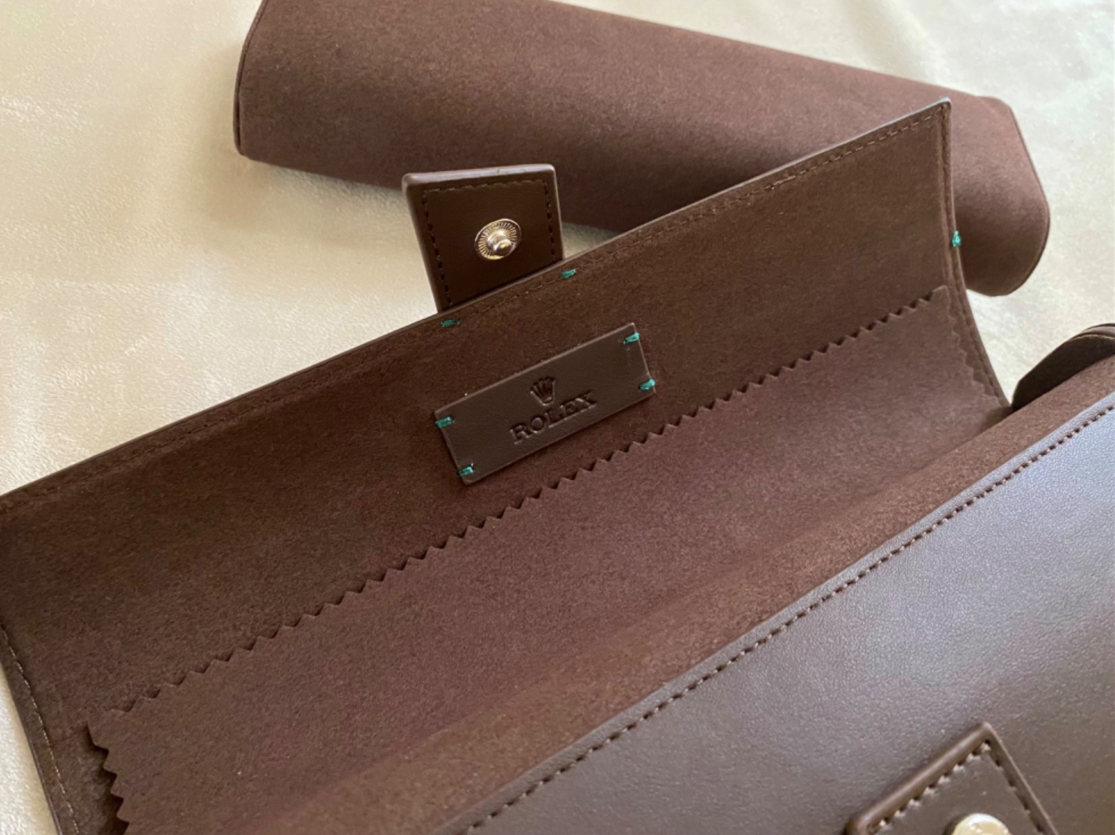 Rolex Travel Case Box Watch Holder Organizer Case Pouch Clutch 4 Watches
