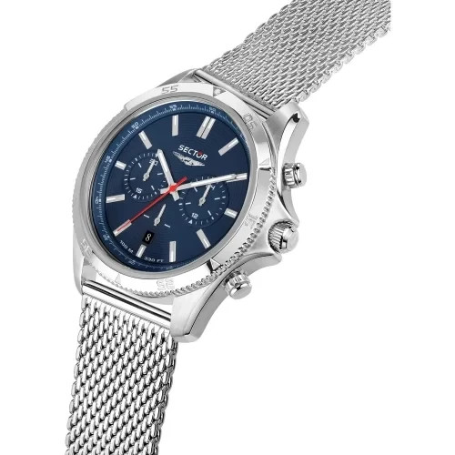Sector SGE 650 Chrono Quartz Watch Ref. R3273631006 New Stainless Steel