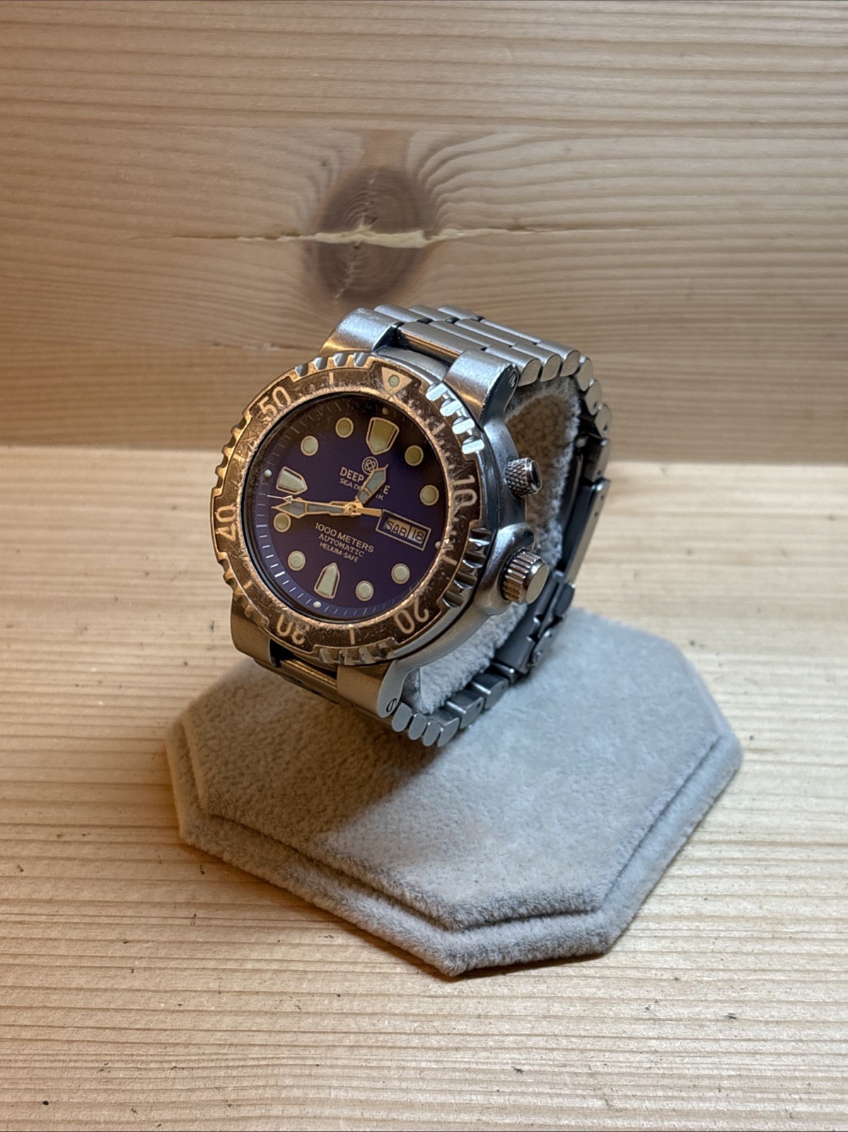Deep Blue PRO SEA DIVER 1000M AUTO DIVE WATCH-BLUE 0168/1000