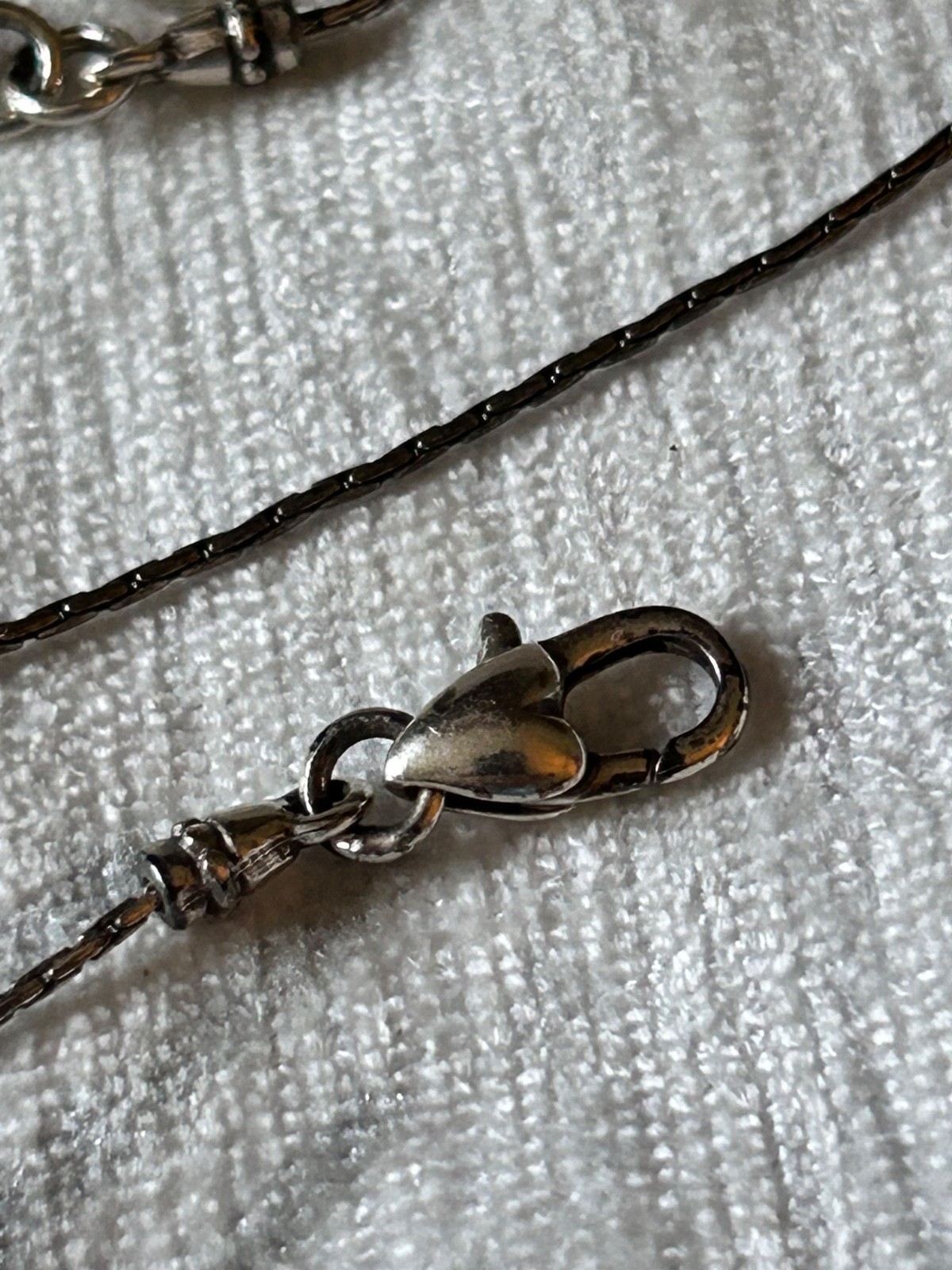 brighton love affair reversible cross necklace pendant 16+2″
