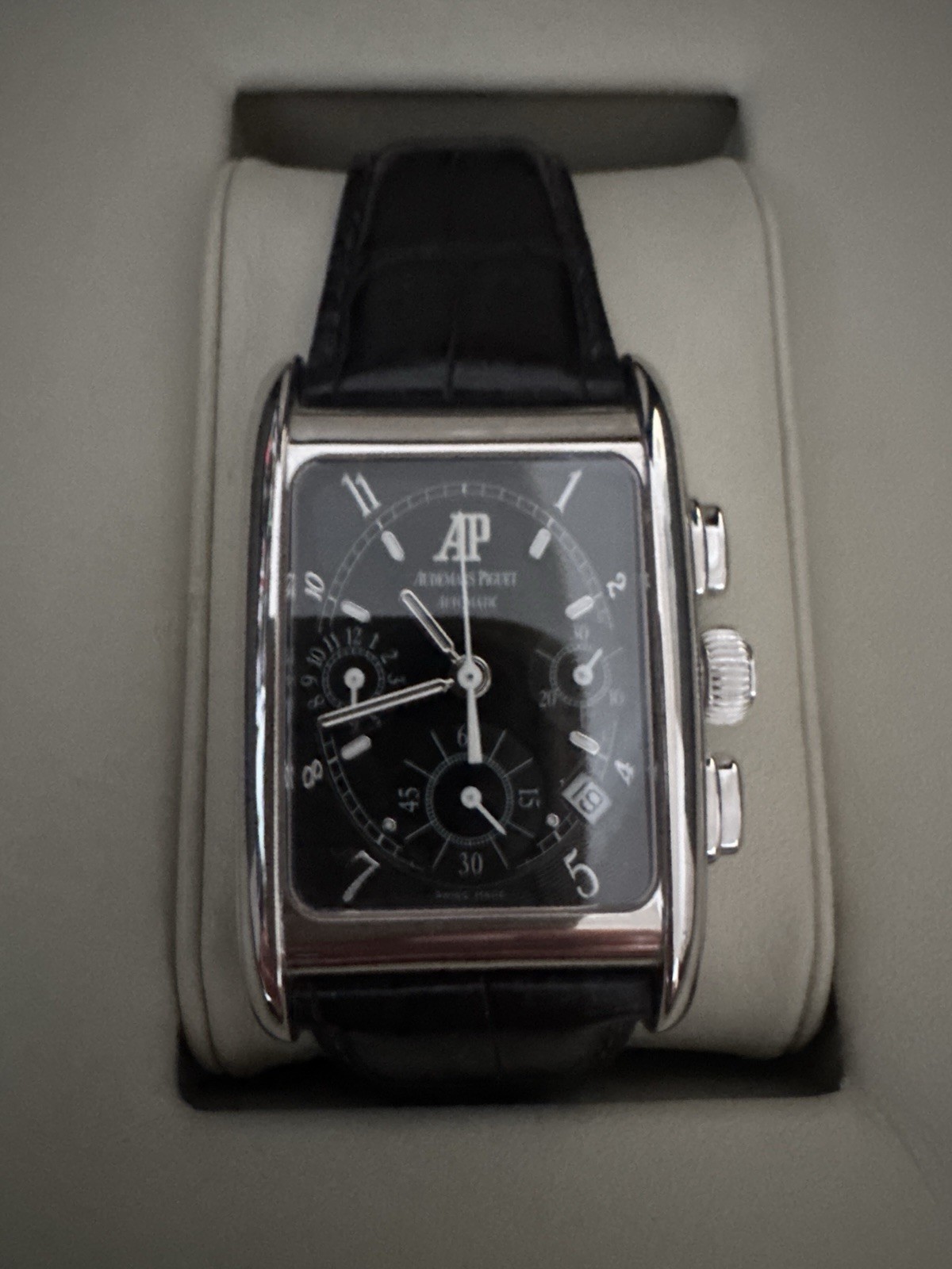 Audemars Piguet Edward Piguet white gold chronograph watch 25925BC/0/0001CR/01