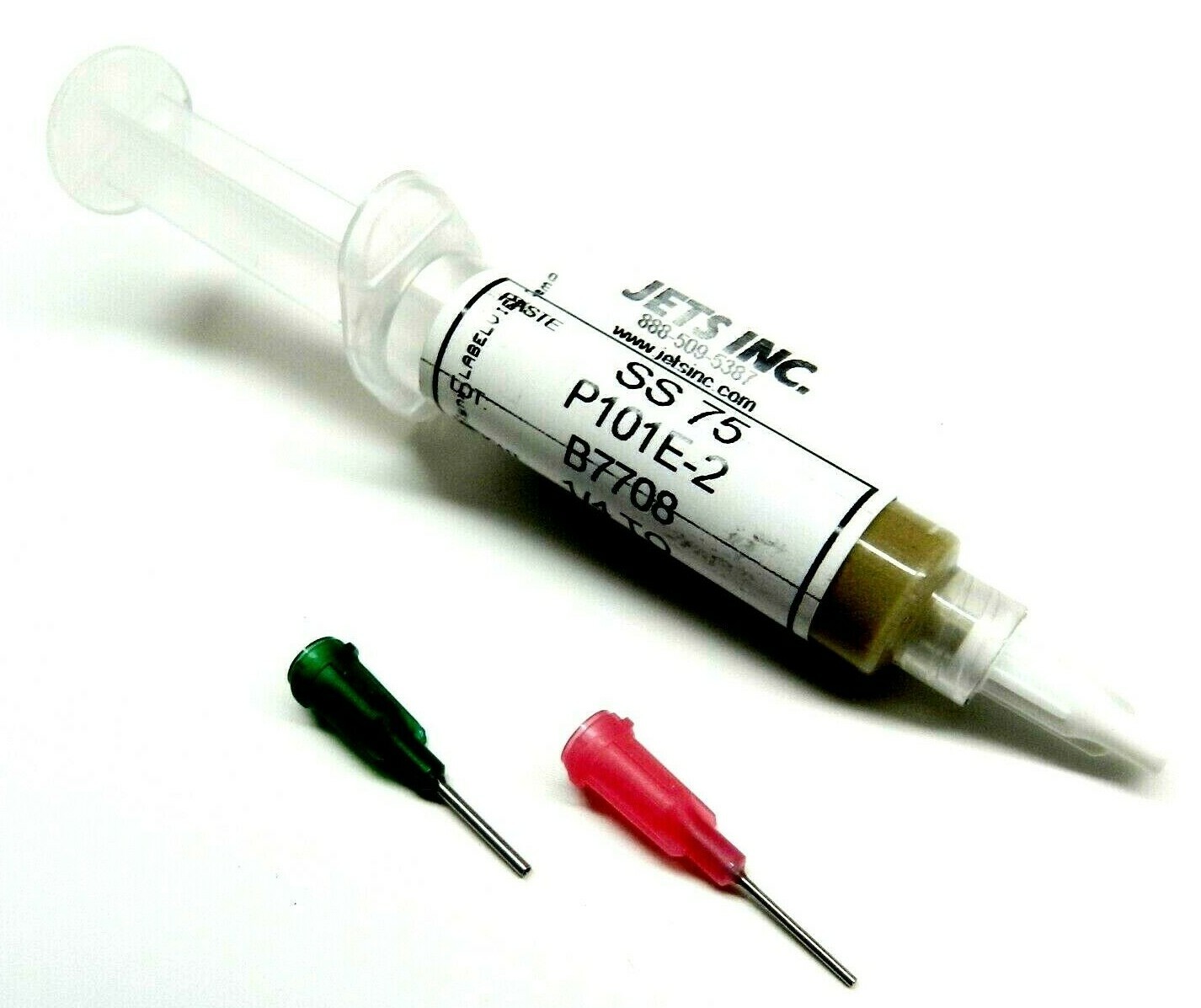 Silver Solder Paste Hard 75% Silver 1/4 Troy Ounce Syringe Soldering Paste