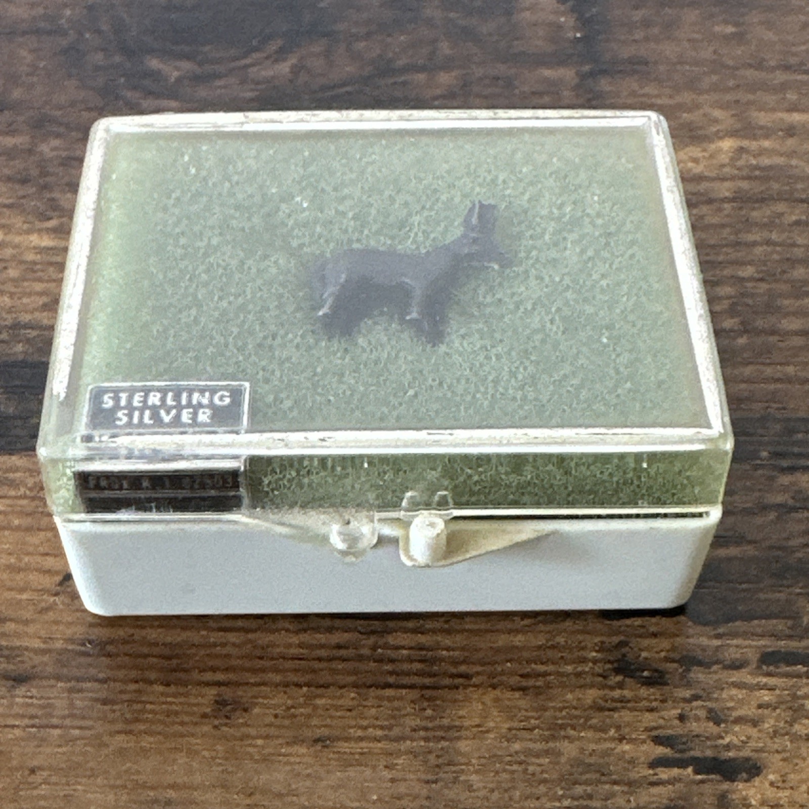 kinney sterling silver donkey charm Prov. R.I. 02903 1/2 Inch
