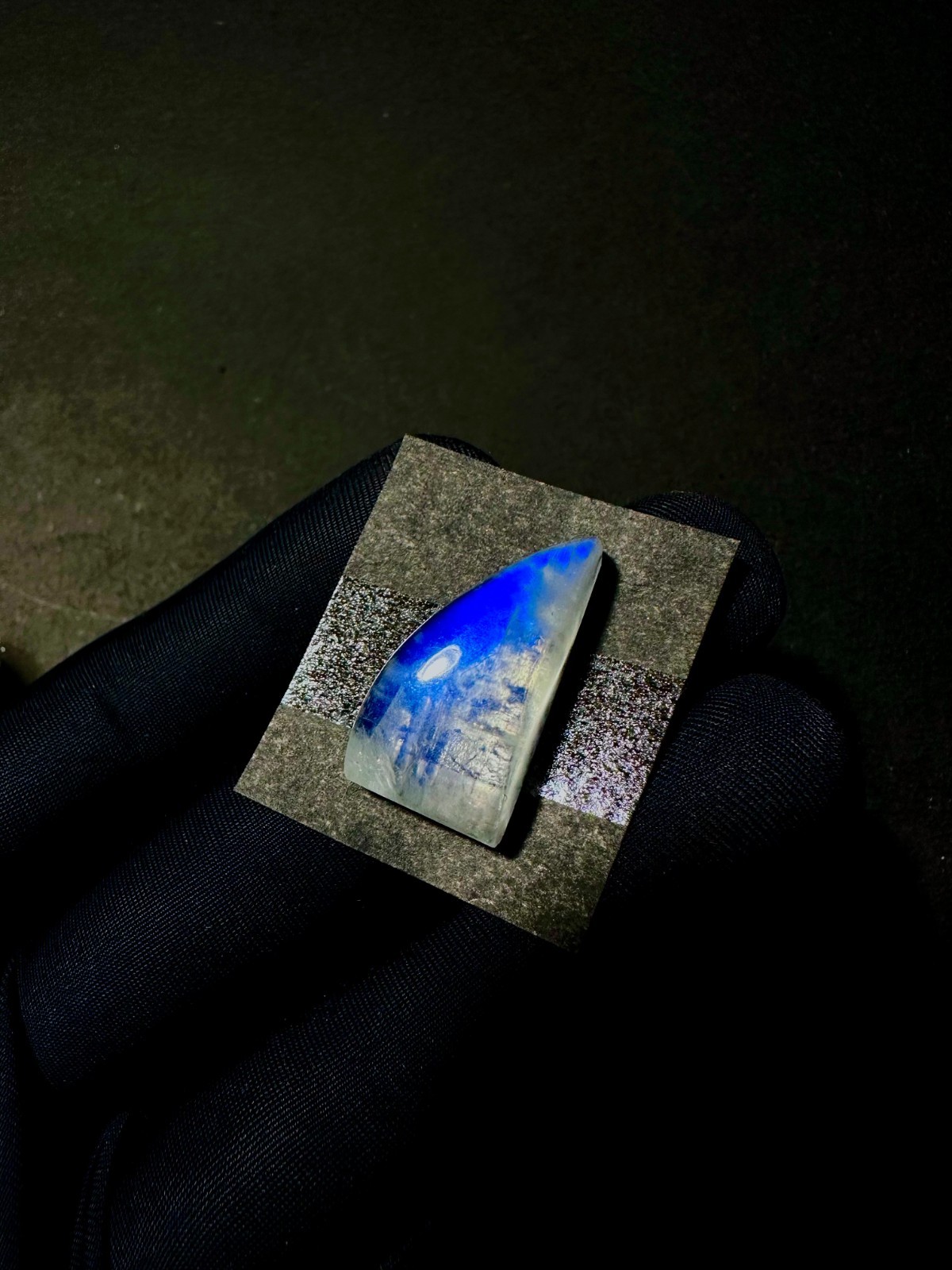 Beautiful Blue Fire Rainbow Moonstone, Fancy Shape Moonstone, Moonstone For SALE