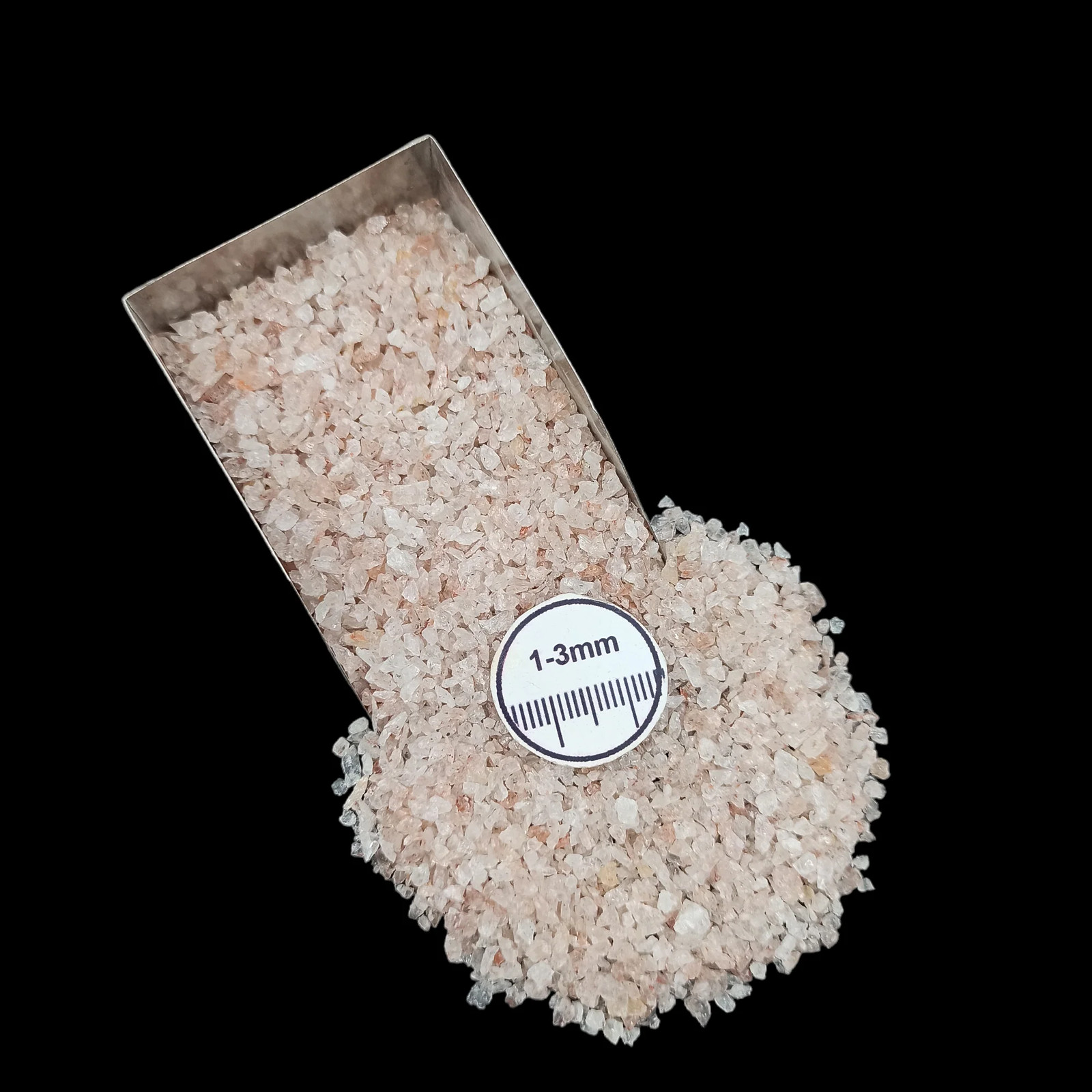 Strawberry Quartz 1-3mm Crushed Gemstone for Resin Art Inlay Decor