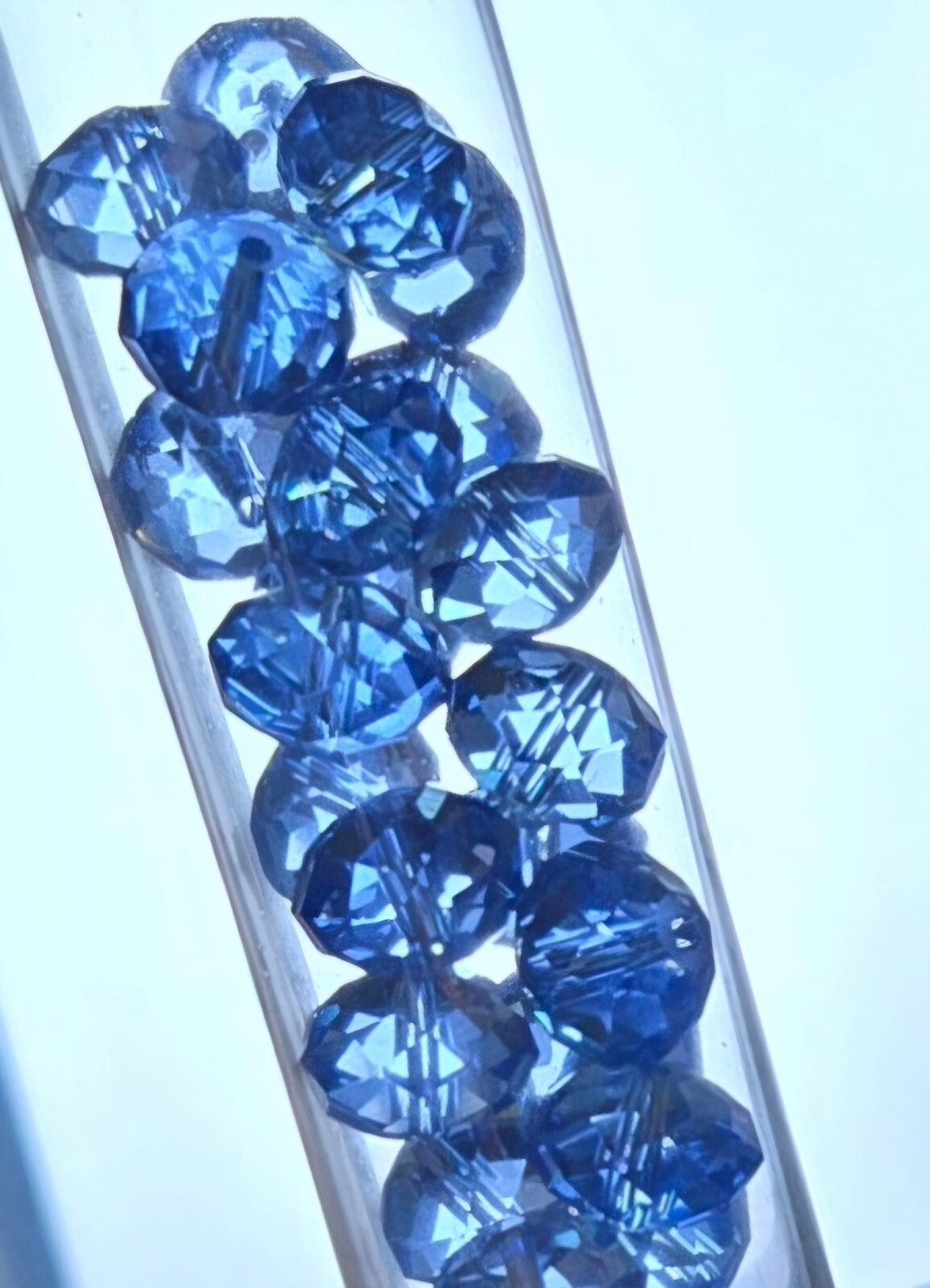 CRYSTAL Beads Bulk Lot DIY Beading TRANSPARENT Mix Colored DIY 8mm 10 lbs