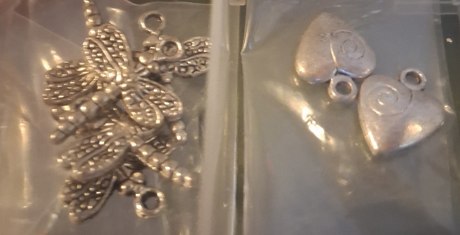 HUGE Mixed Charm Lot, Watch Faces W/batt, Toggles, Jump Rings, Clasps