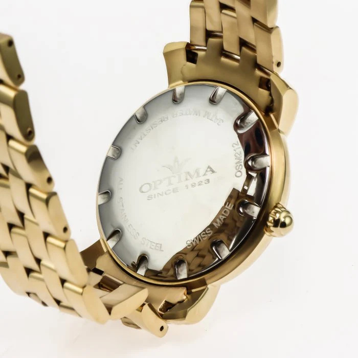Optima – Swiss Watch – OSM212-GG-1 Quartz 43mm OSM212 30 m (3 ATM / 100 ft)