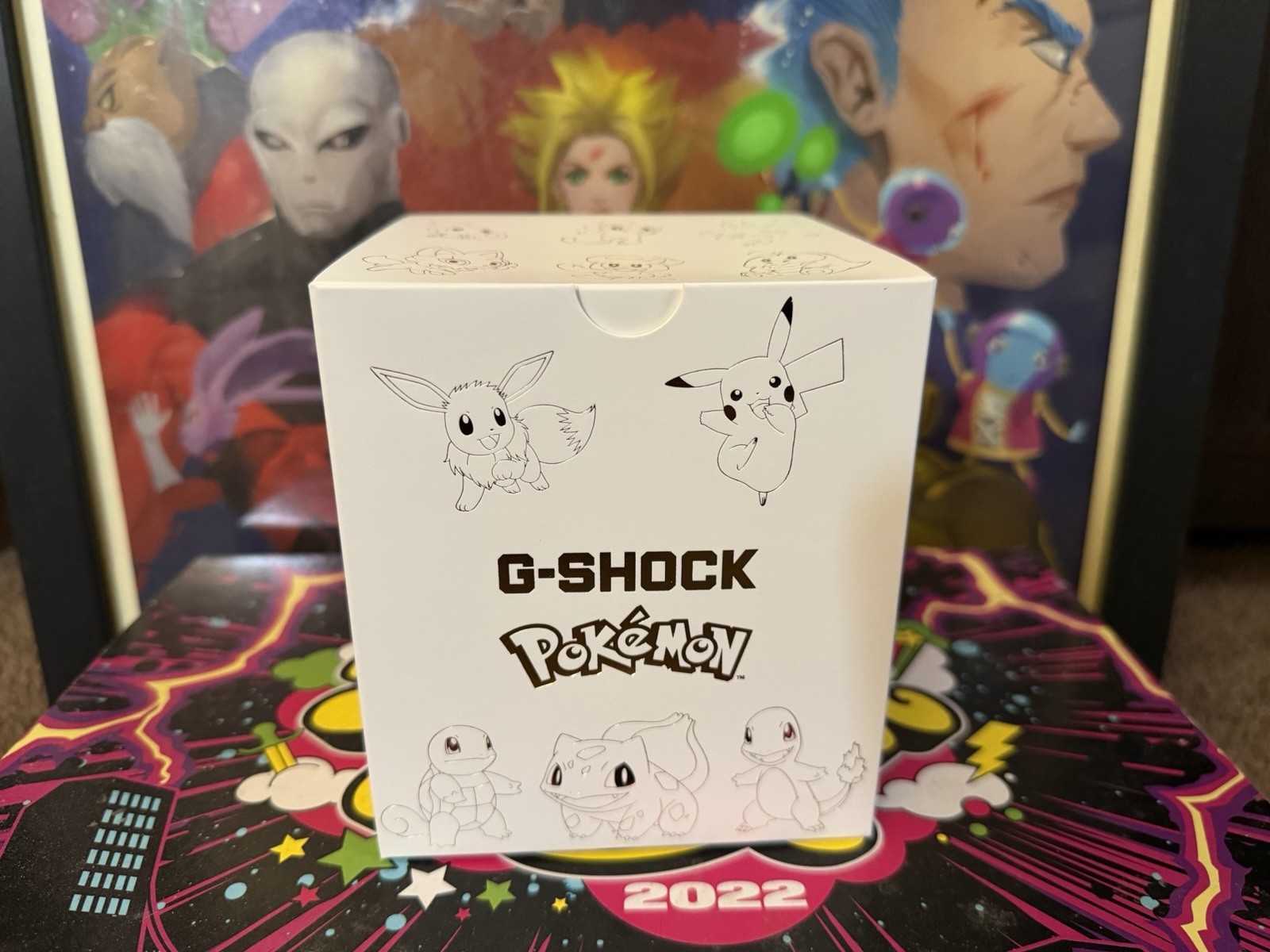 Casio G-SHOCK x Pokemon GA110PKM-7A WATCH – IN HAND – FREE SHIPPING