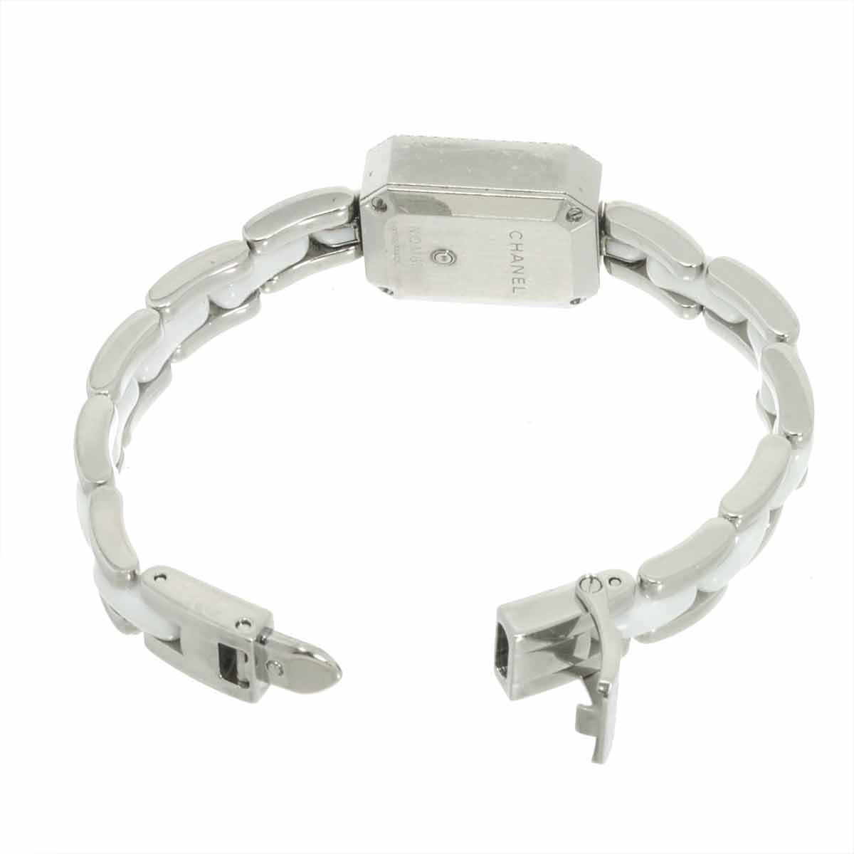 CHANEL Premiere H2132 Diamond Bezel Ceramic Quartz White Dial Ladies 90336117