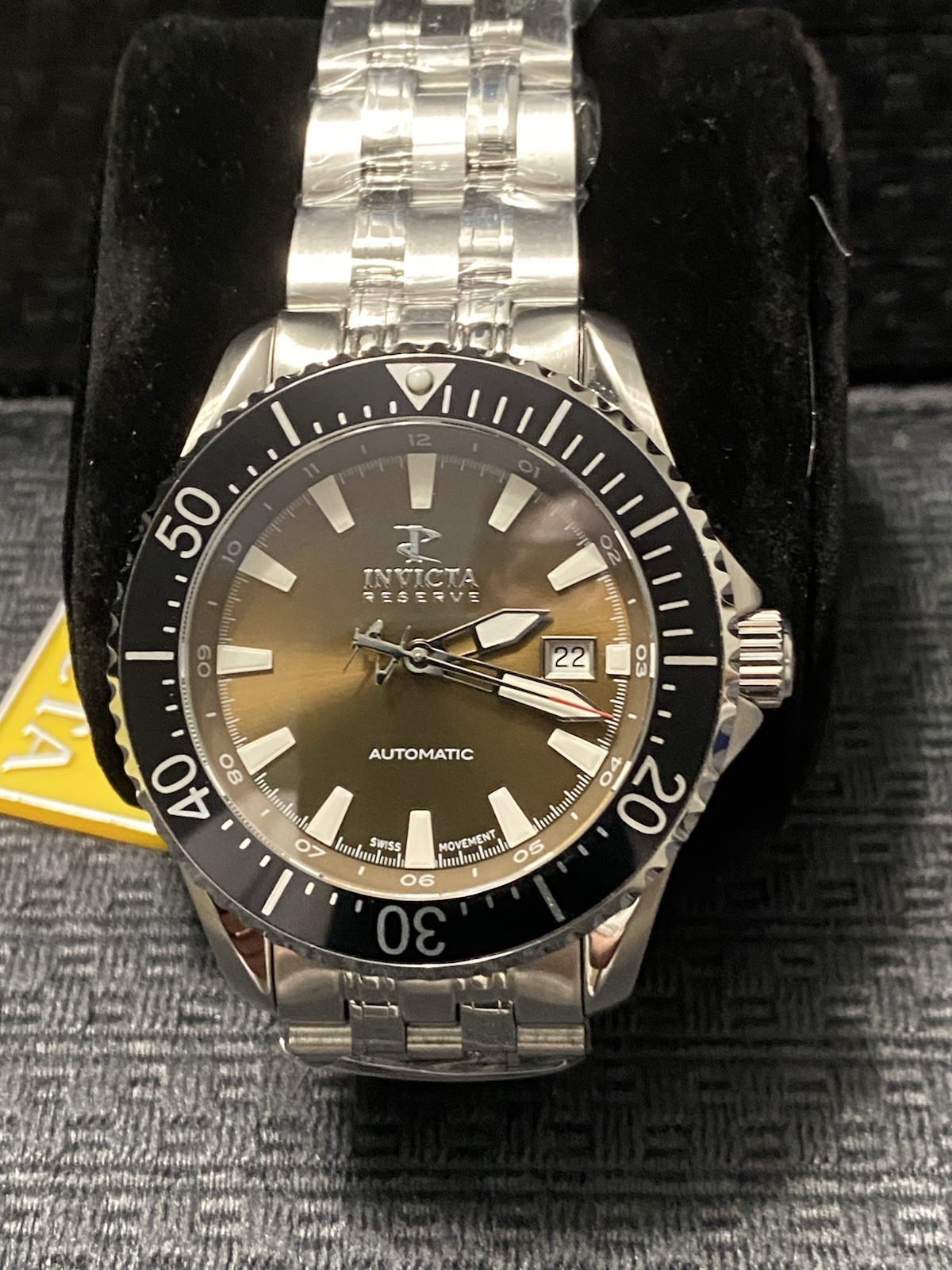 Invicta Reserve 44mm Pro Diver Swiss Automatic Limited Edition Watch,Model 49235