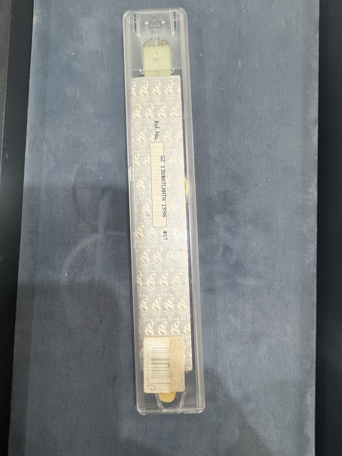 Swatch Centennial Olympic Games Atlanta 1996 34mm Gold ToneDial Wristwatch GZ136