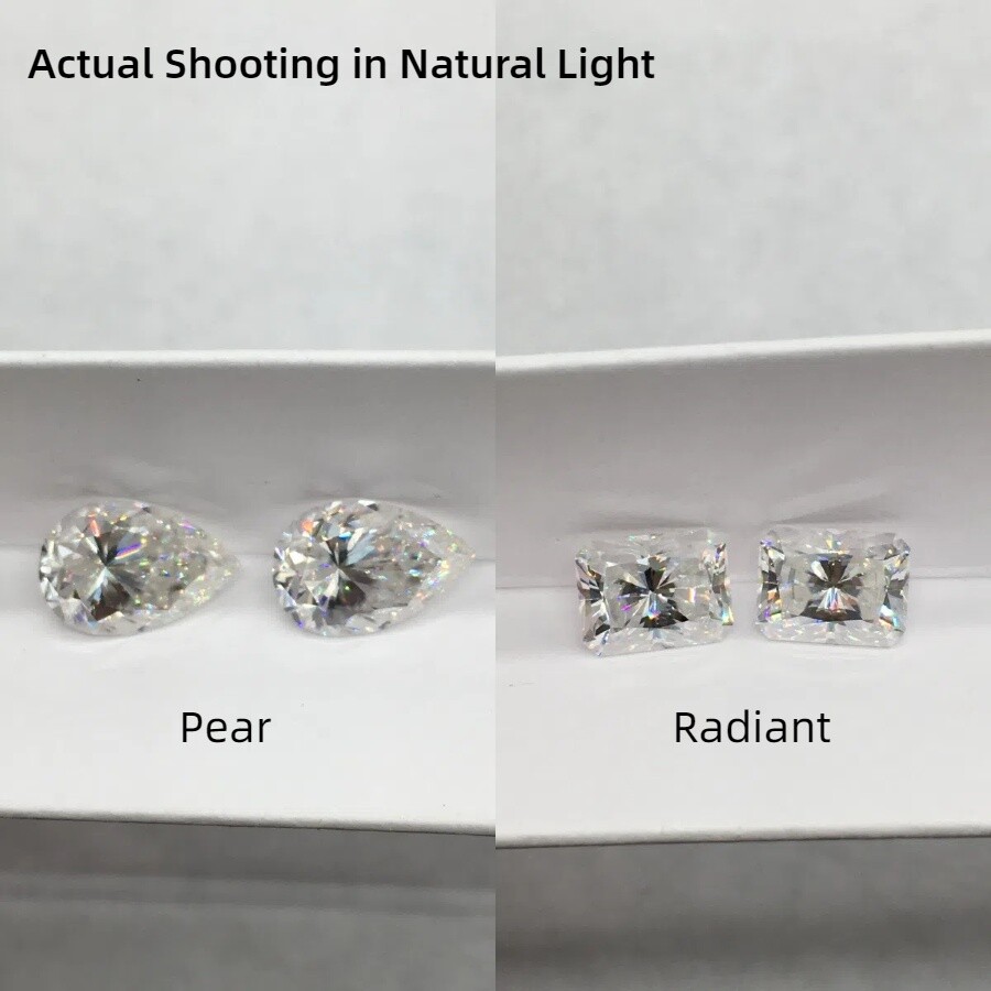 High Quality 0.3-10ct D Color VVS1 GRA Certified Multi-shape Moissanite Loose