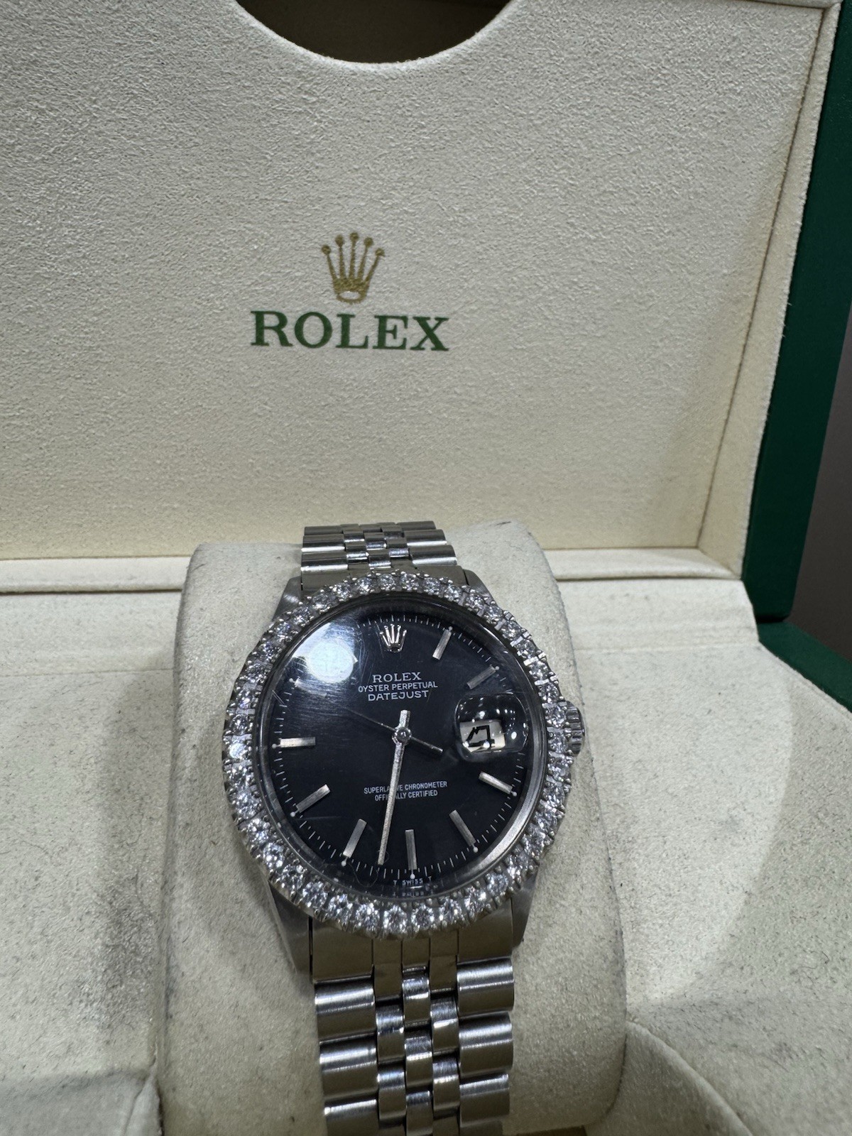 Rolex Datejust 126334 Silver Jubilee Bracelet with Silver Bezel