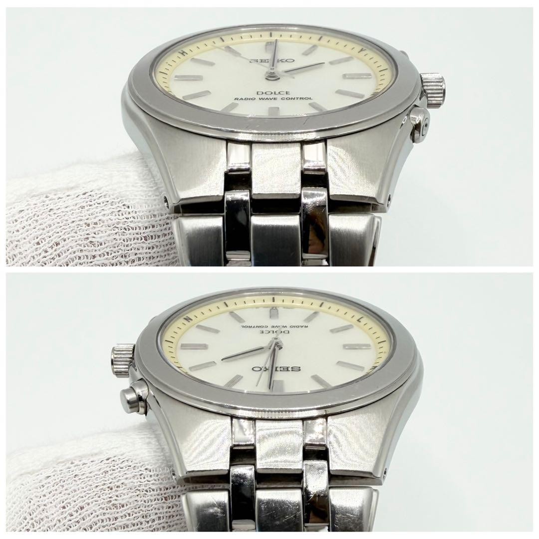 [Working Condition] Seiko Dolce Mother-of-Pearl Dial Men’s Watch 5B21-0AC0