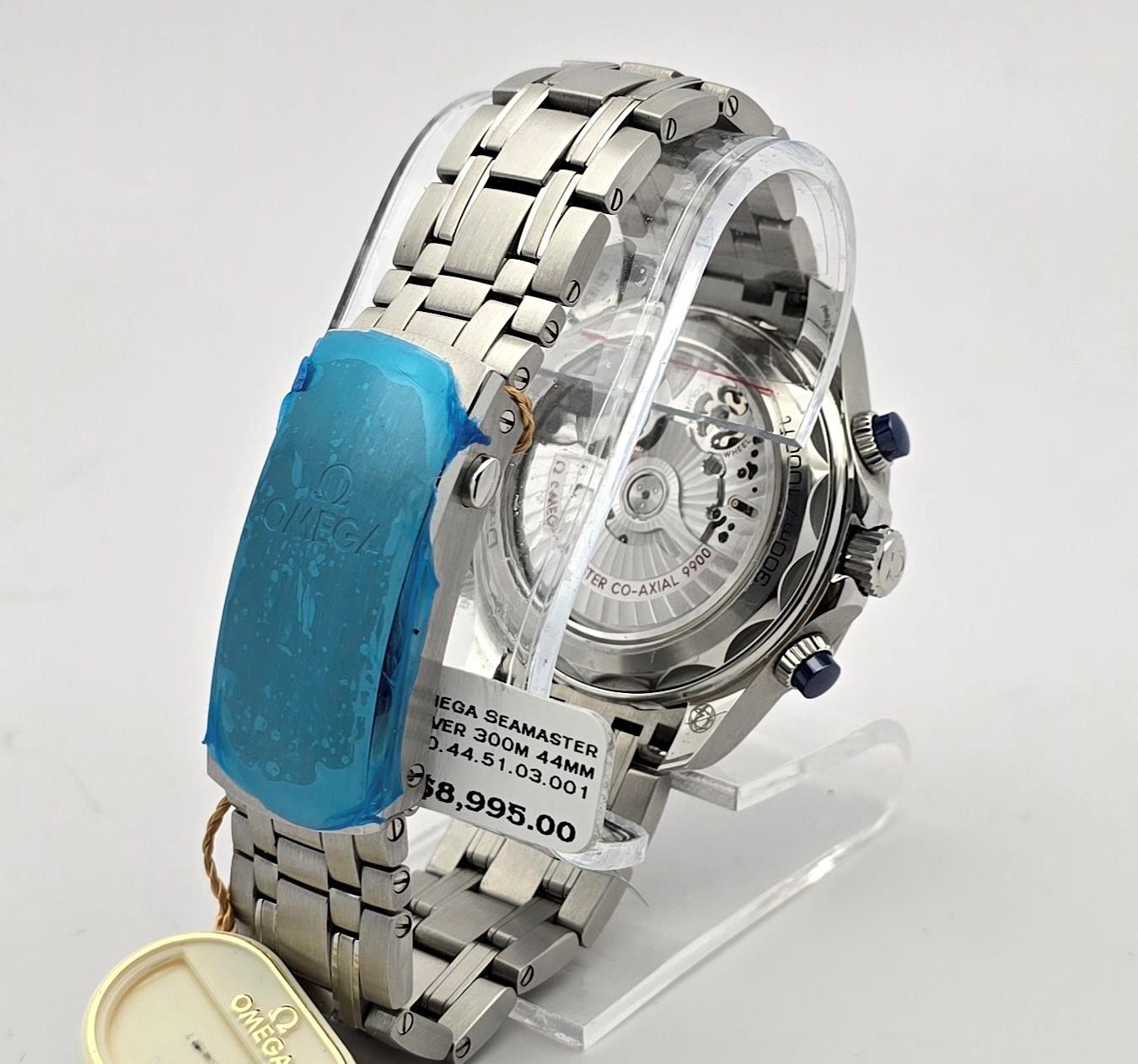 OMEGA SEAMASTER 210.30.44.51.03.001 BLUE DIAL EXCELLENT! VIDEO!