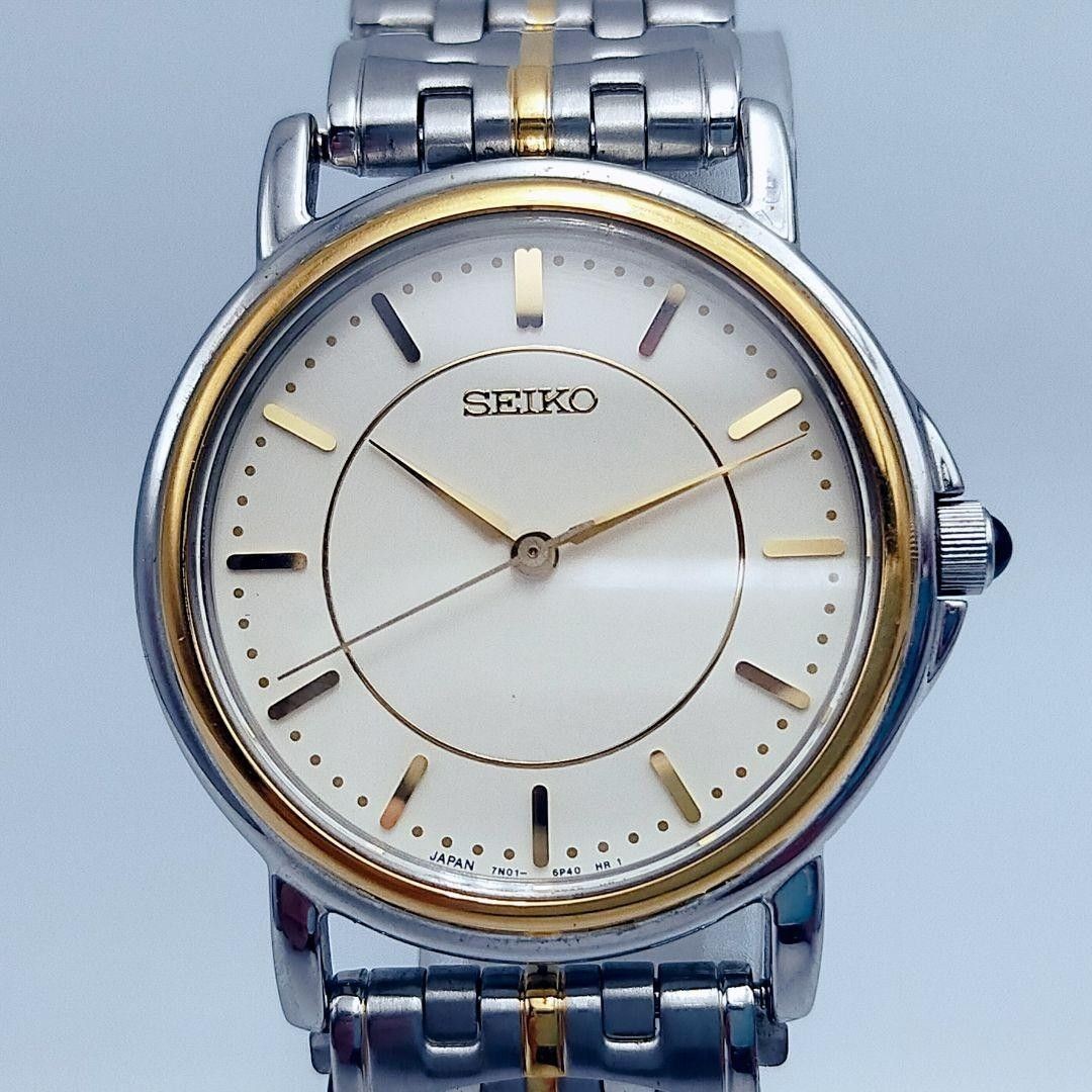 Excellent Condition SEIKO Combination 7N01 6J50 SEIKO