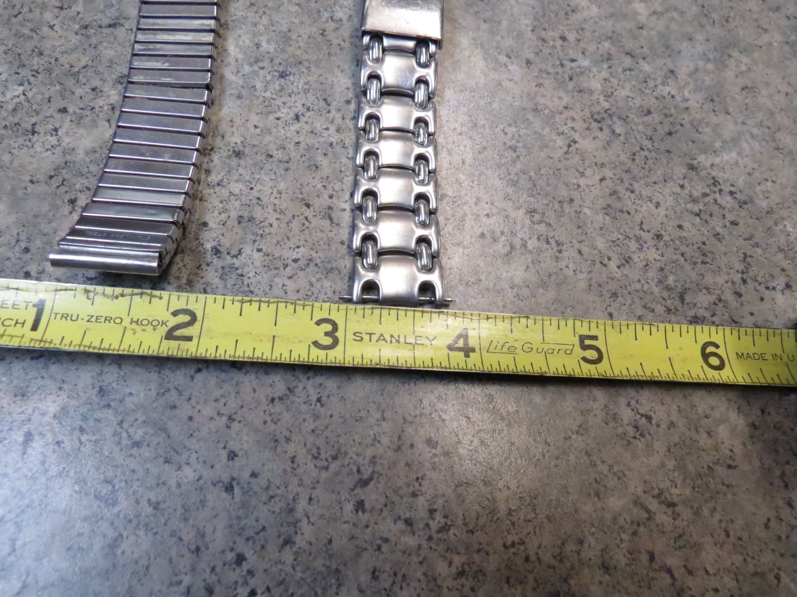 (2) Vintage Watch Bands, Kenneth Cole/Spidel, 3/4″ Wide