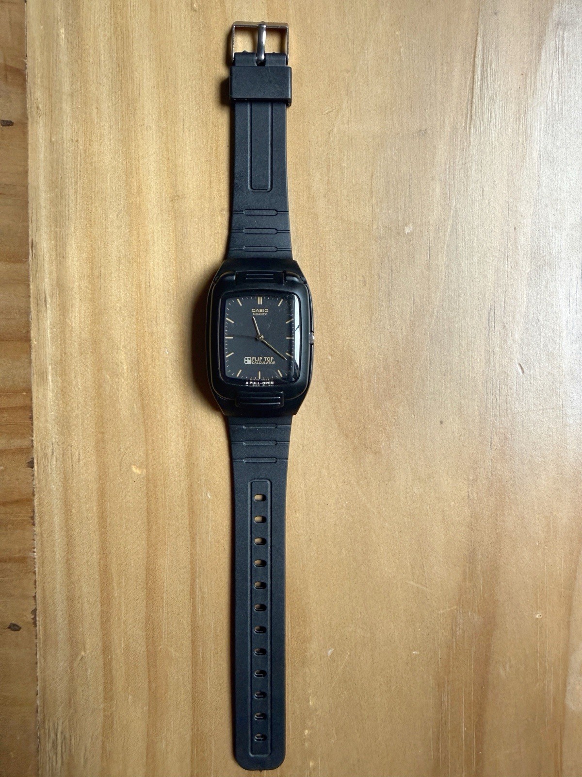 Casio FTP-10 Flip Top Watch *READ DESCRIPTION*