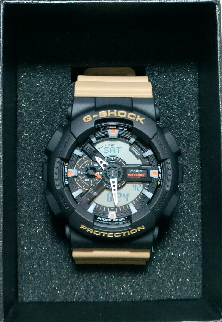 CASIO G-SHOCK GA-110TU-1A5JF Tough Watch Domestic Version Khaki JDM 2024 Gift