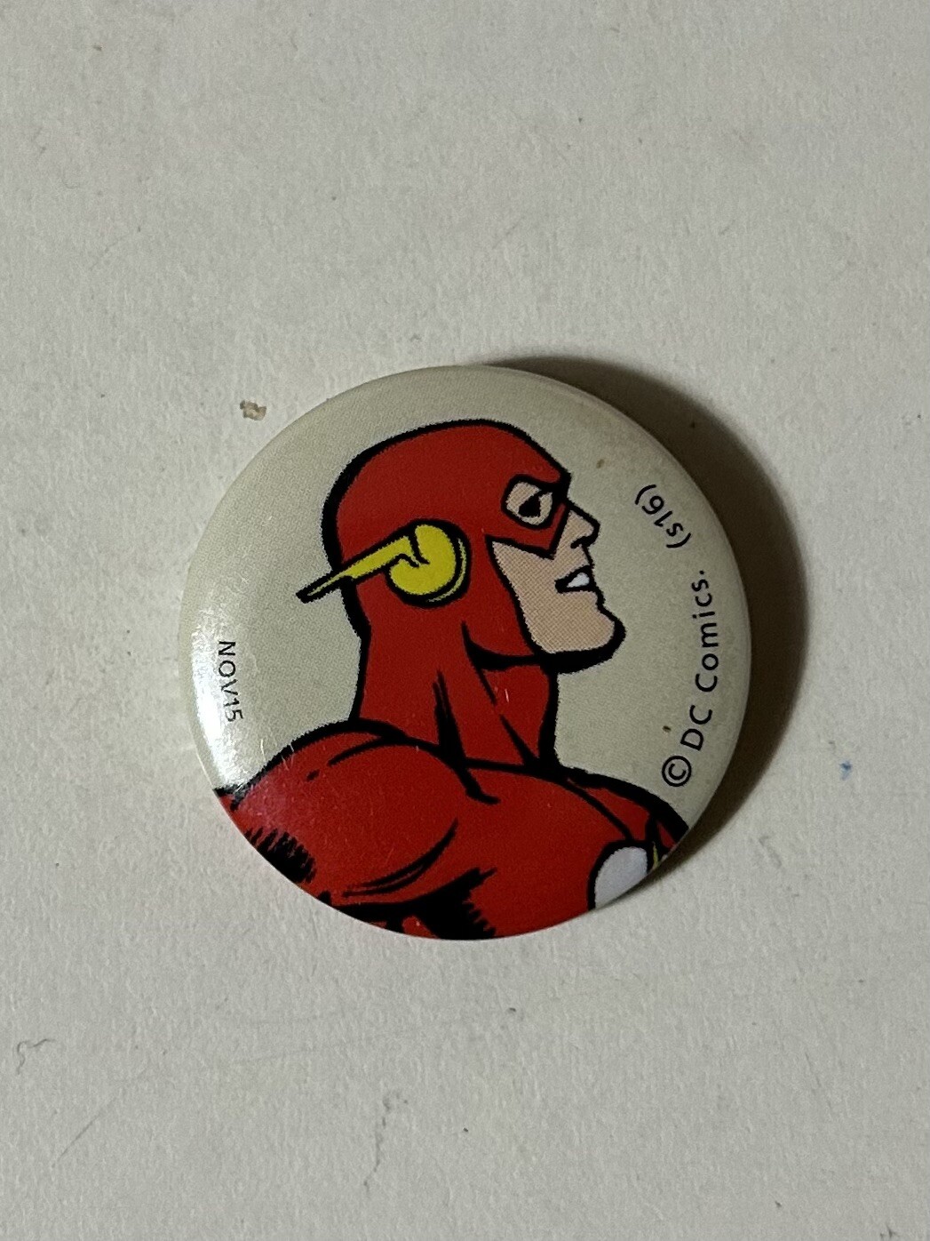 The Flash DC Comics Comic Book Superhero Lapel Pin