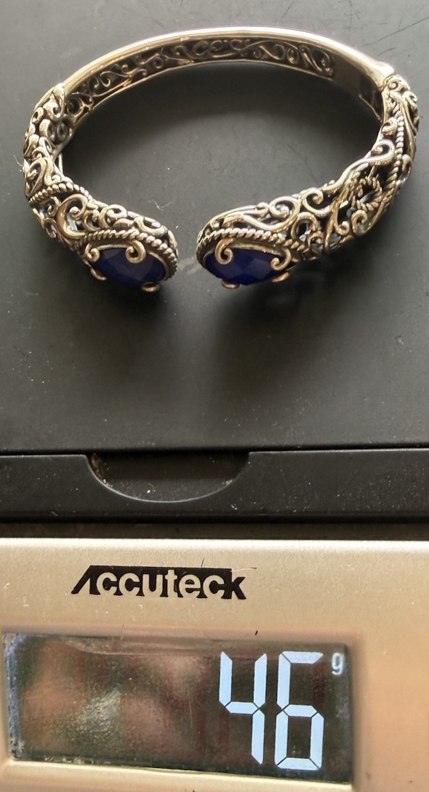 Braided Cuff Bracelet Mexico Sterling Silver 925 Size 7 Vintage