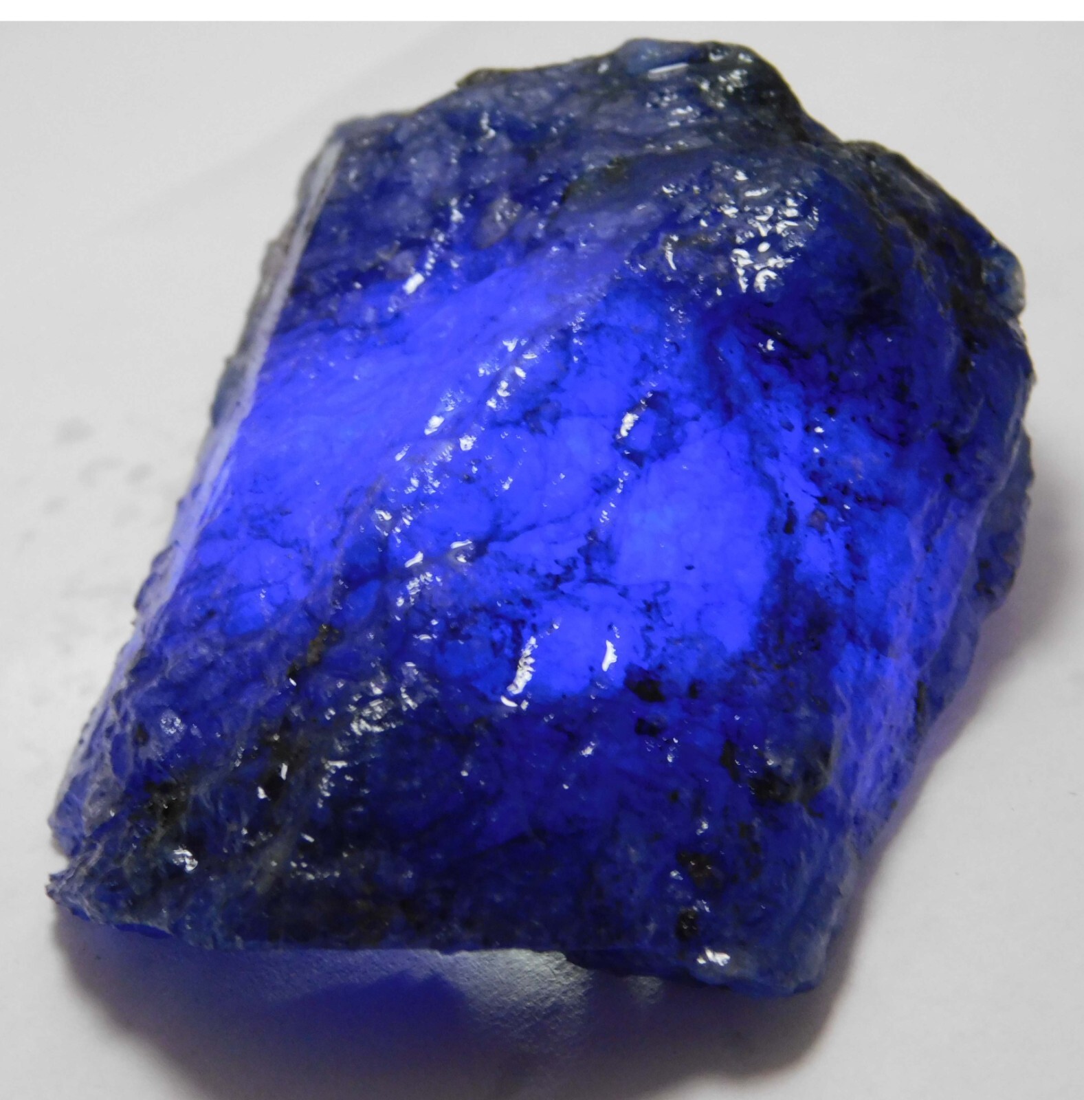552.10 Ct Natural Earth Mind Tanzania Of Tanzanite Blue Rough Gemstone CERIFIED