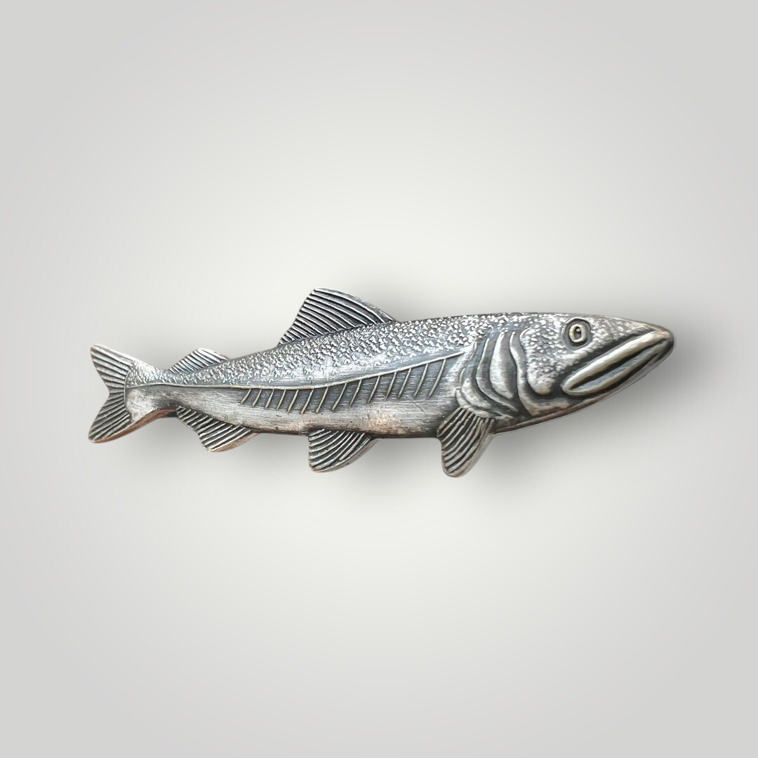 Fish Tie Clip/Bar Japan Imported Meticulous Craftsmanship Christmas Gift New